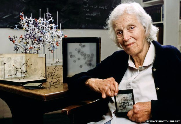 Dorothy Hodgkin – nữ khoa học gia. Ảnh: ITN