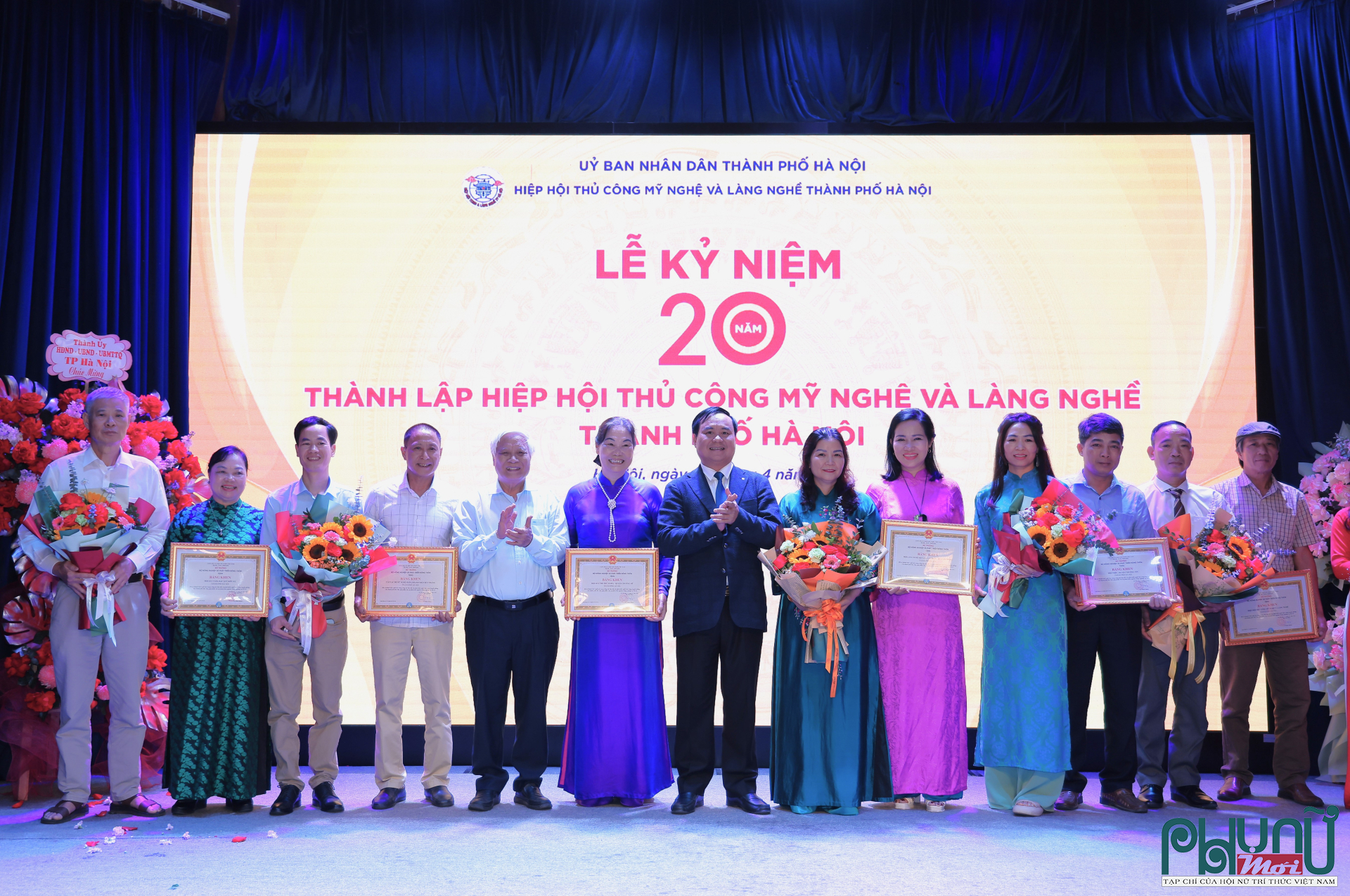 Hiệp hội được vinh danh với các hình thức khen thưởng của Bộ Nông nghiệp & PTNT, UBND TP. Hà Nội, Sở Công Thương... cho các cá nhân tập thể 