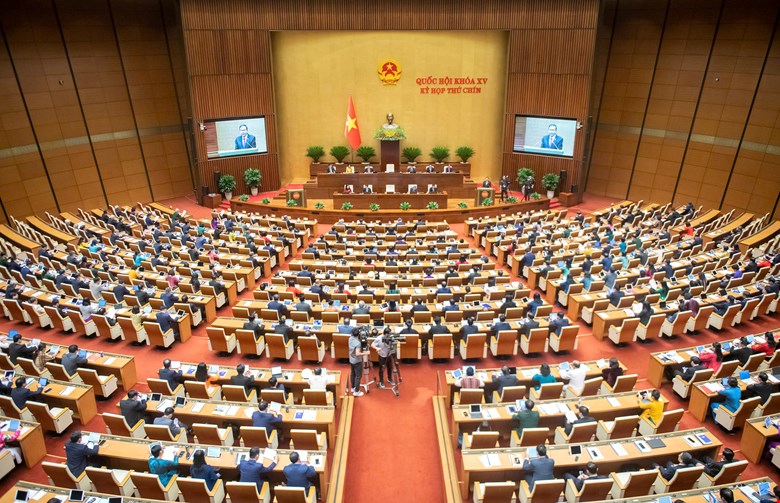 Toàn cảnh kỳ họp. Ảnh: Media.quochoi