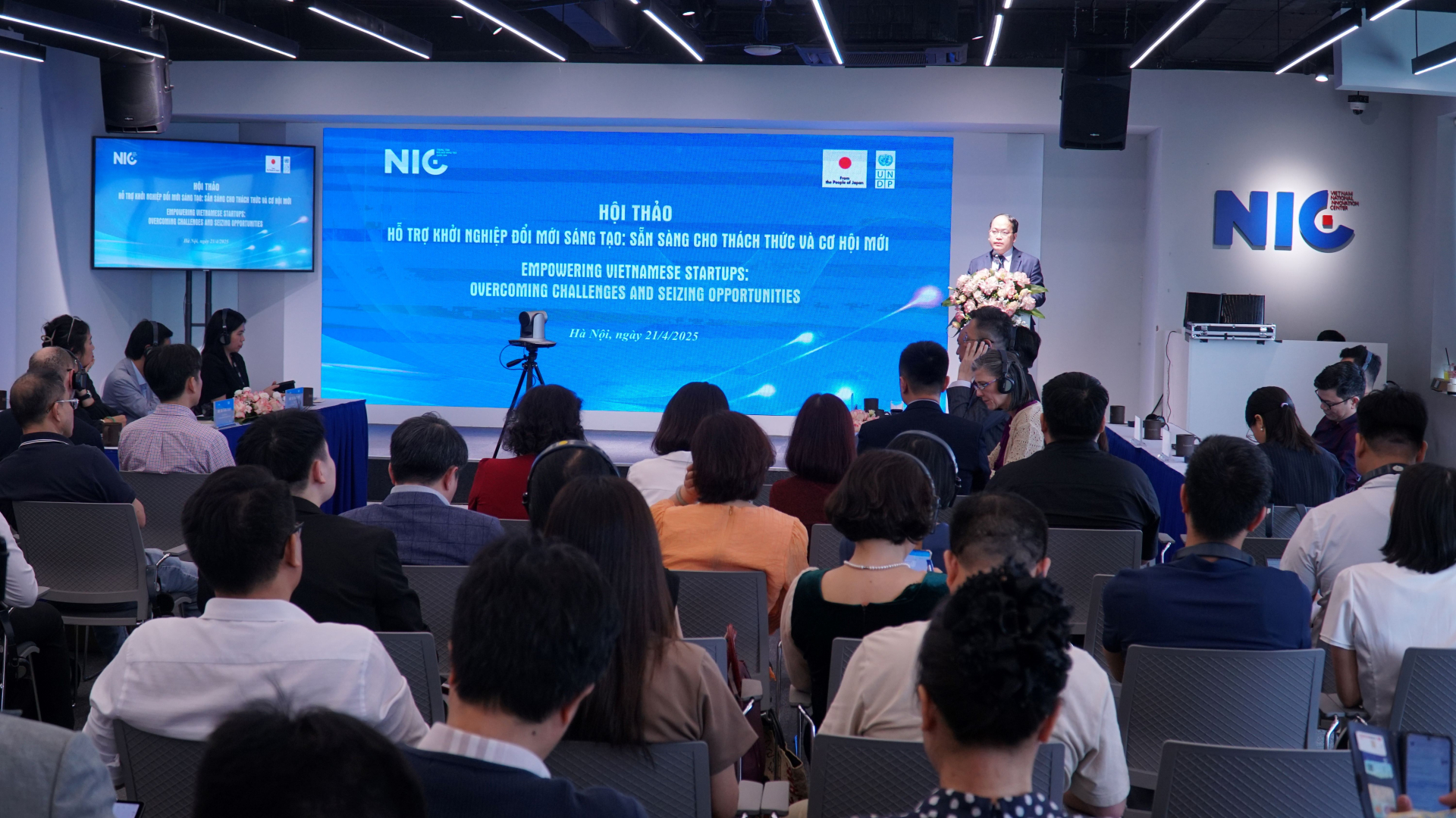 Ông Vũ Quốc Huy – Giám đốc Trung tâm Đổi mới Sáng tạo Quốc gia. Ảnh: UNDP