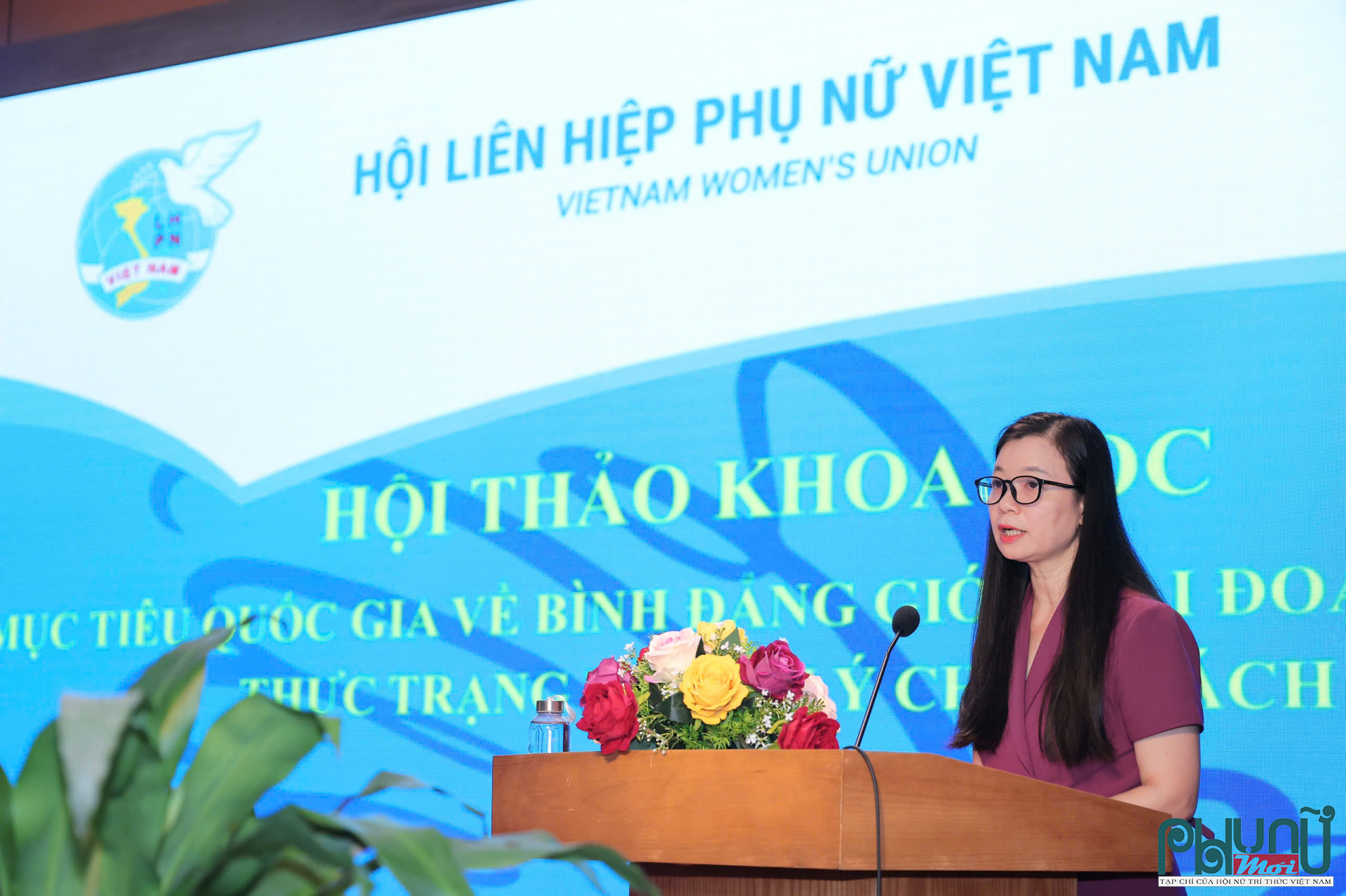 Bà Nguyễn Thị Thu Hiền, Phó Chủ tịch Trung ương Hội Liên hiệp Phụ nữ Việt Nam