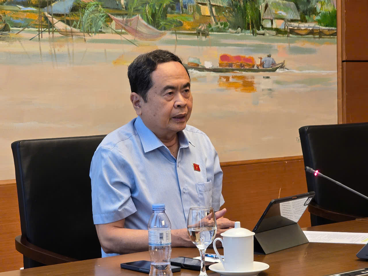 Chủ tịch Quốc hội Trần Thanh Mẫn đề xuất ý kiến góp ý quan trọng đối với Dự thảo Luật Khoa học Công nghệ và Đổi mới sáng tạo