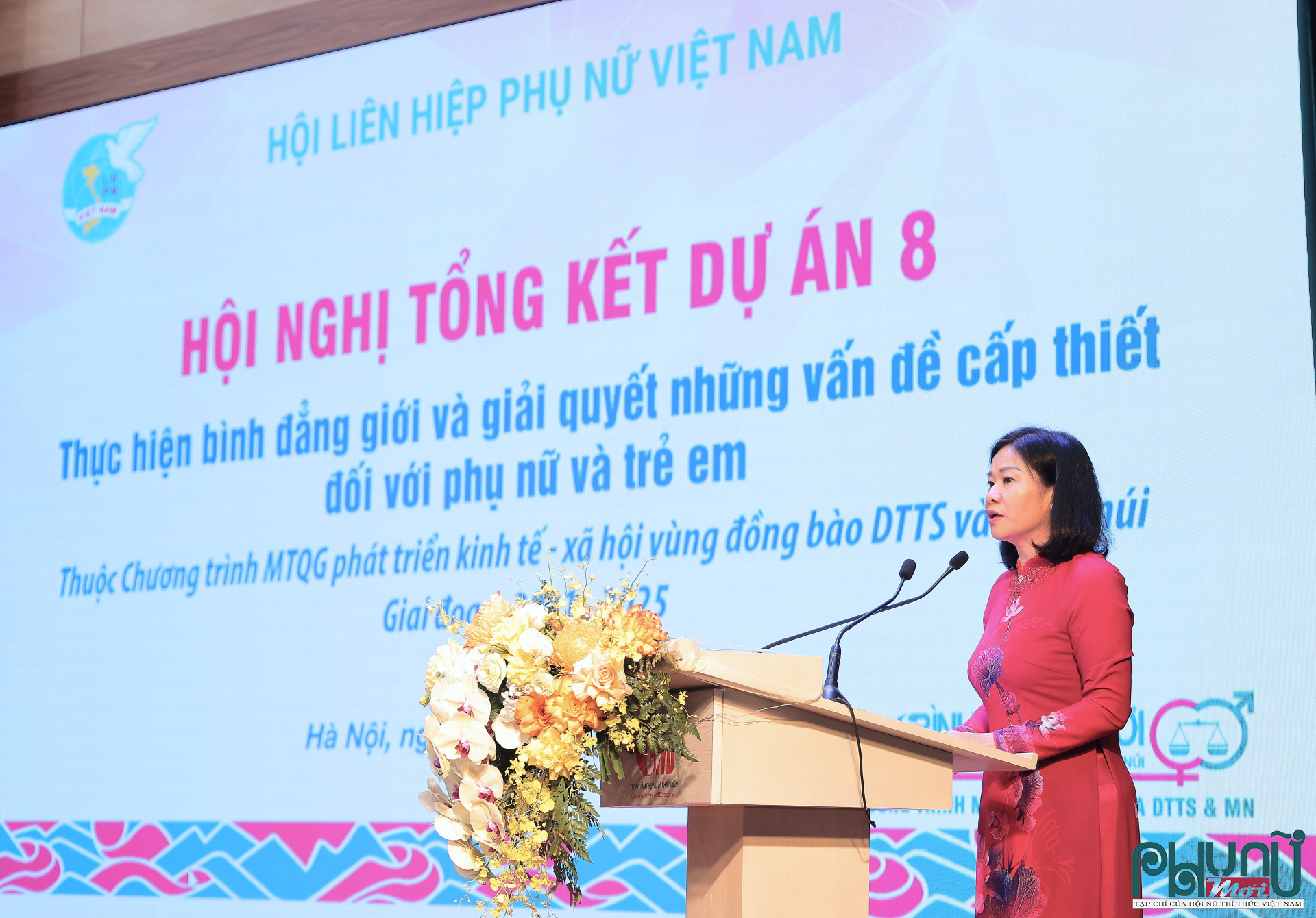 Bà Nguyễn Thị Tuyến - Ủy viên TƯ Đảng - Chủ tịch Hội LHPN Việt Nam 