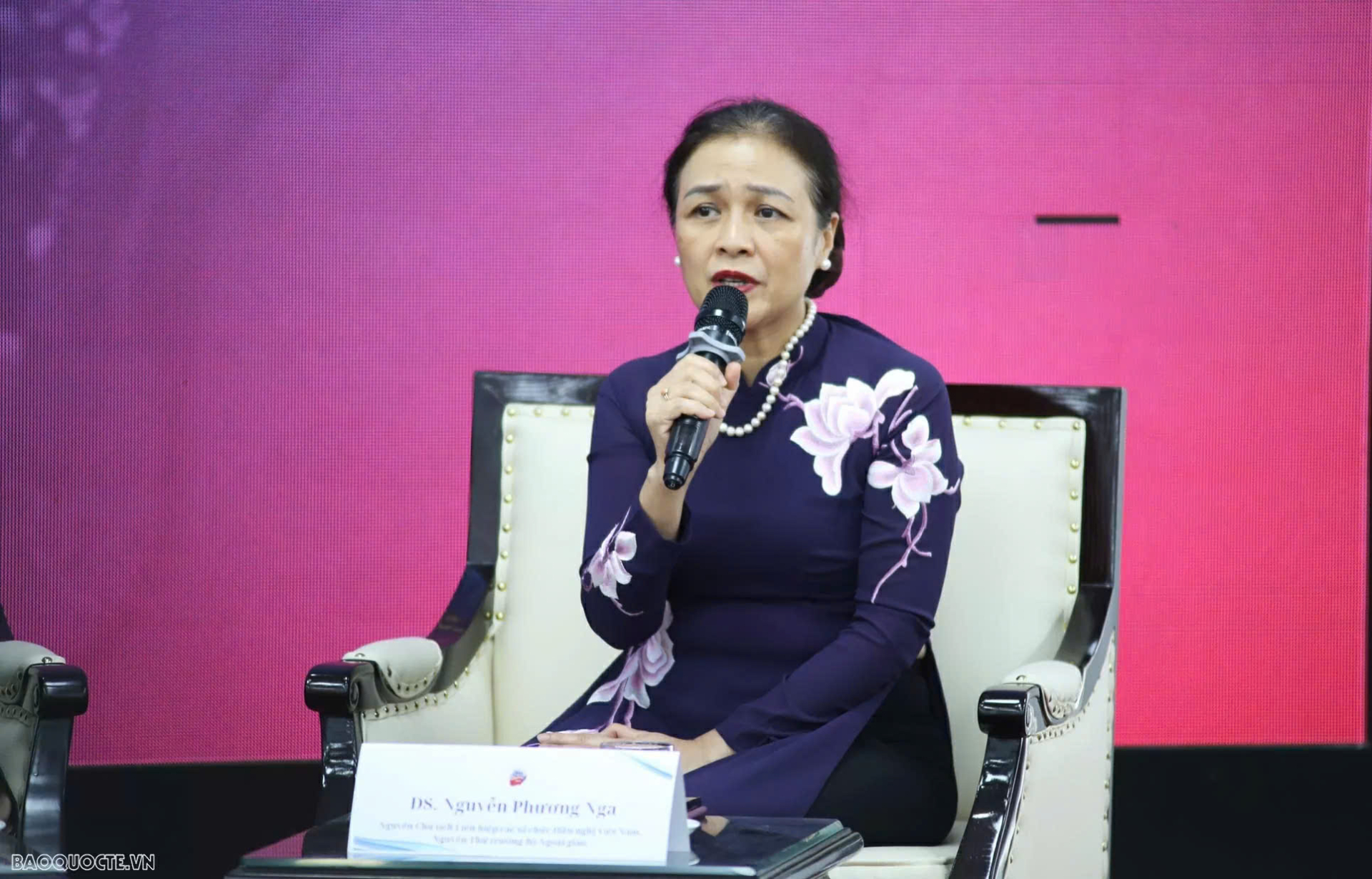 Đại sứ Nguyễn Phương Nga. Ảnh: BQT
