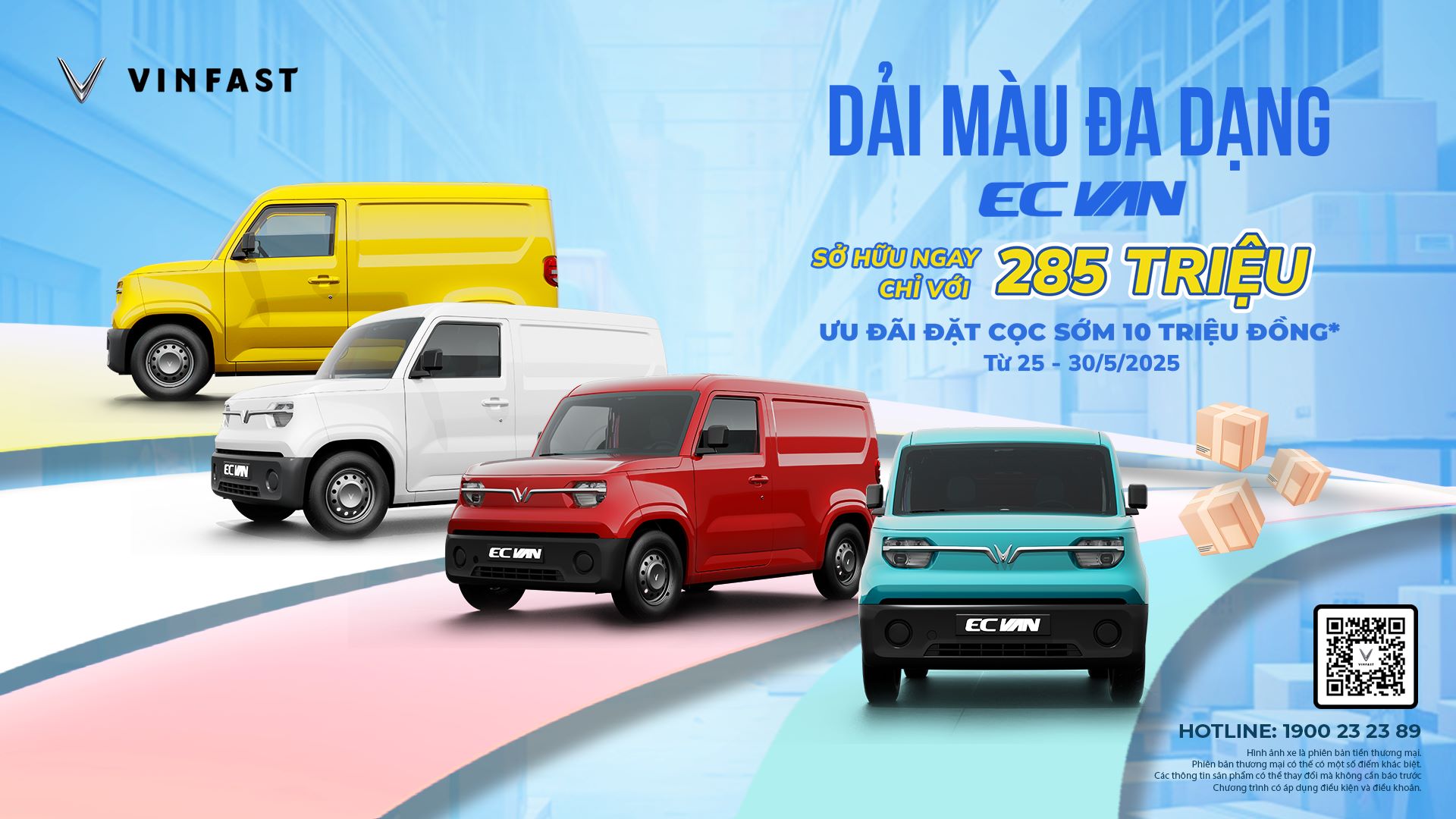 Nữ chủ quán cà phê chọn VinFast EC Van: “Vừa đỡ mưa nắng, vừa không tốn tiền xăng, sẽ thu lời nhiều hơn”