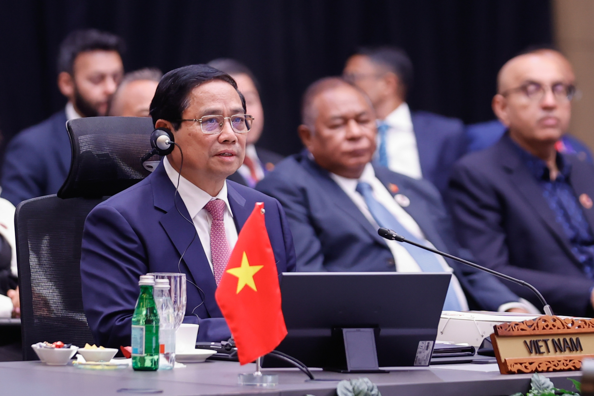 Thủ tướng Phạm Minh Chính bắt đầu các hoạt động tại Hội nghị Cấp cao ASEAN 46