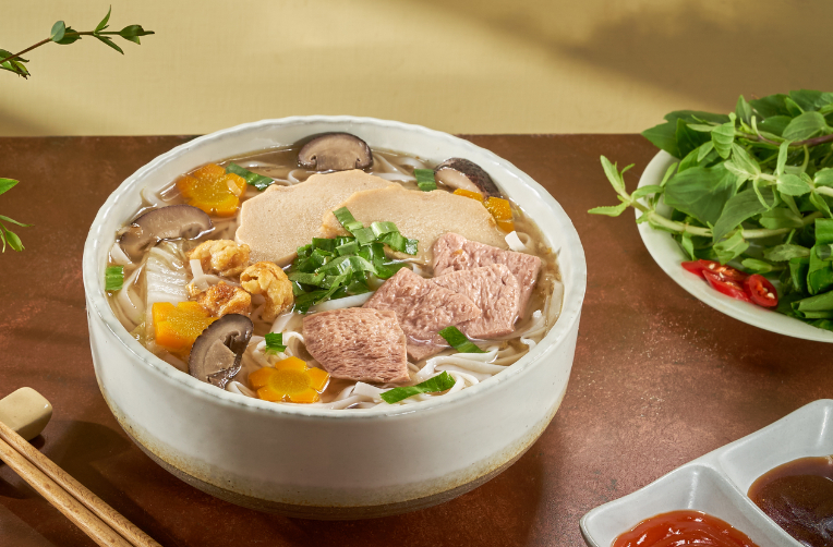 Phở chay. Ảnh: ITN