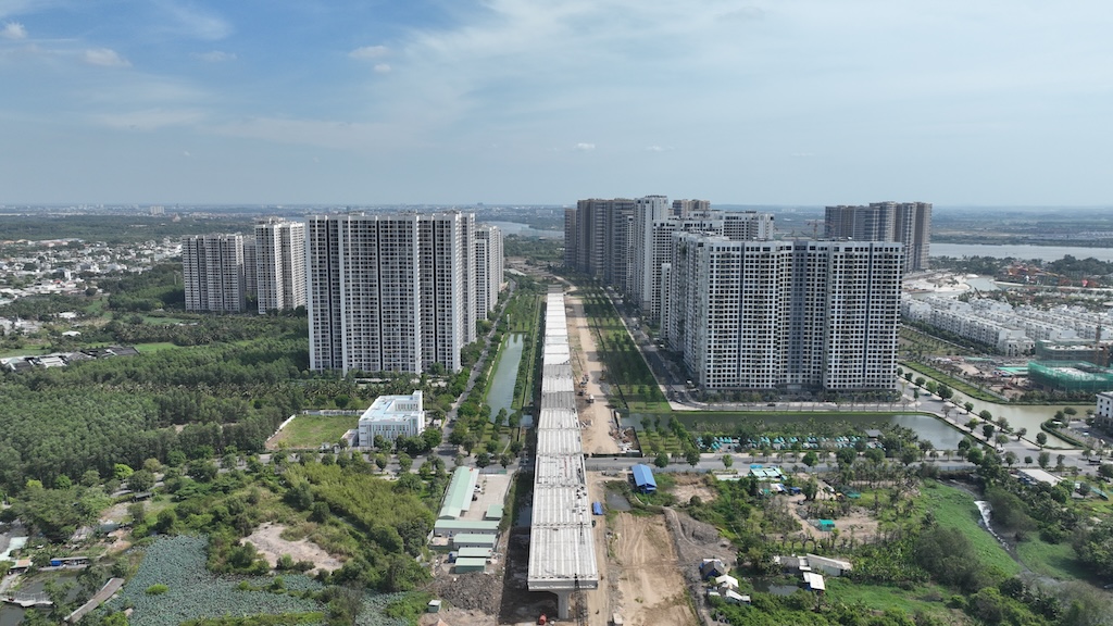   Vành đai 3 xuyên tâm Vinhomes Grand Park dự kiến thông xe vào năm 2026  
