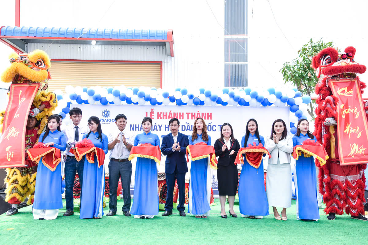 Khánh thành Nhà máy Hóa dầu Quốc tế TSG Petro tại Khu công nghiệp Hải Sơn.
