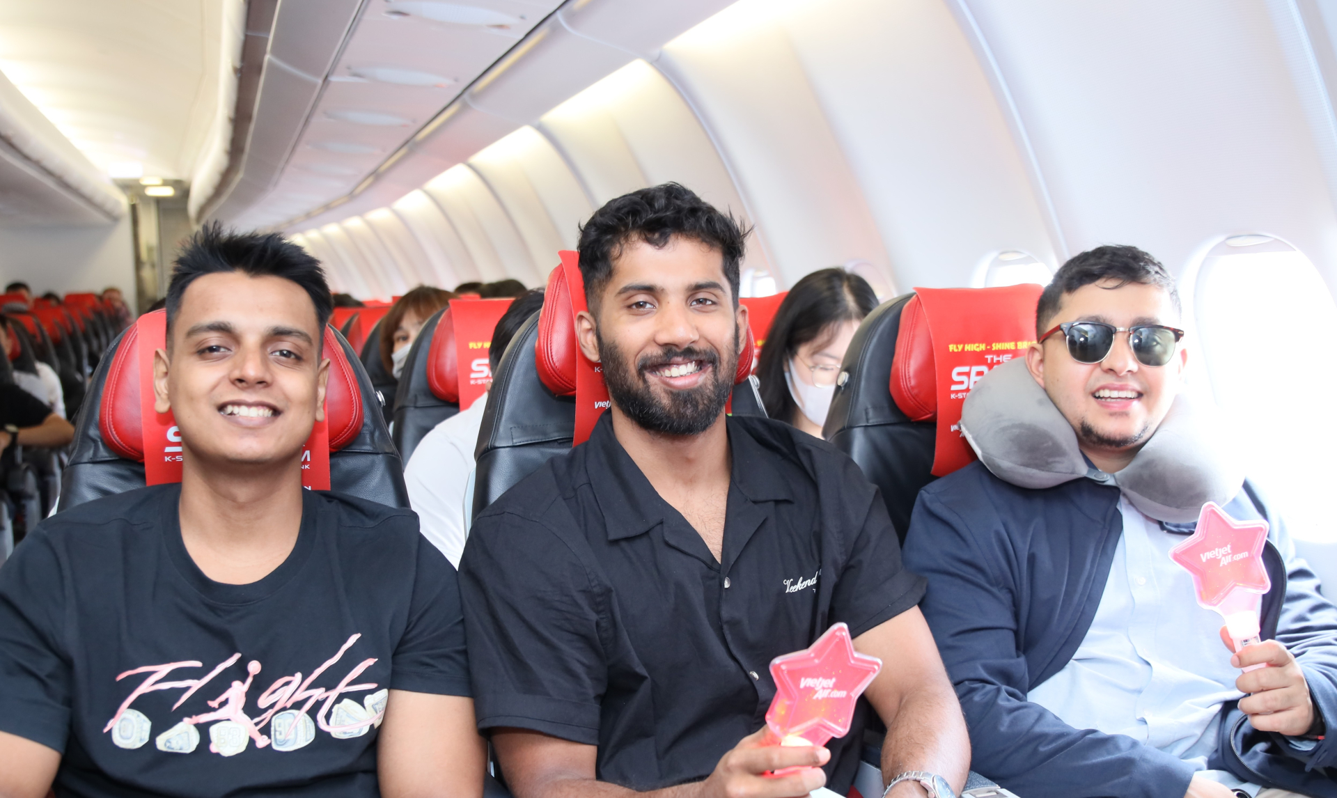 Lightstick phiên bản đặc biệt mà Vietjet dành tặng riêng cho các hành khách trên các chuyến bay