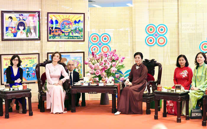 Phu nhân Tổng Bí thư và Tổng Giám đốc UNESCO: Chung tay khẳng định 