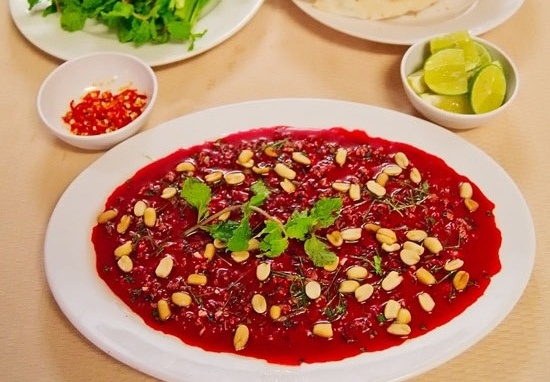 Tiết canh lợn: Ảnh minh họa