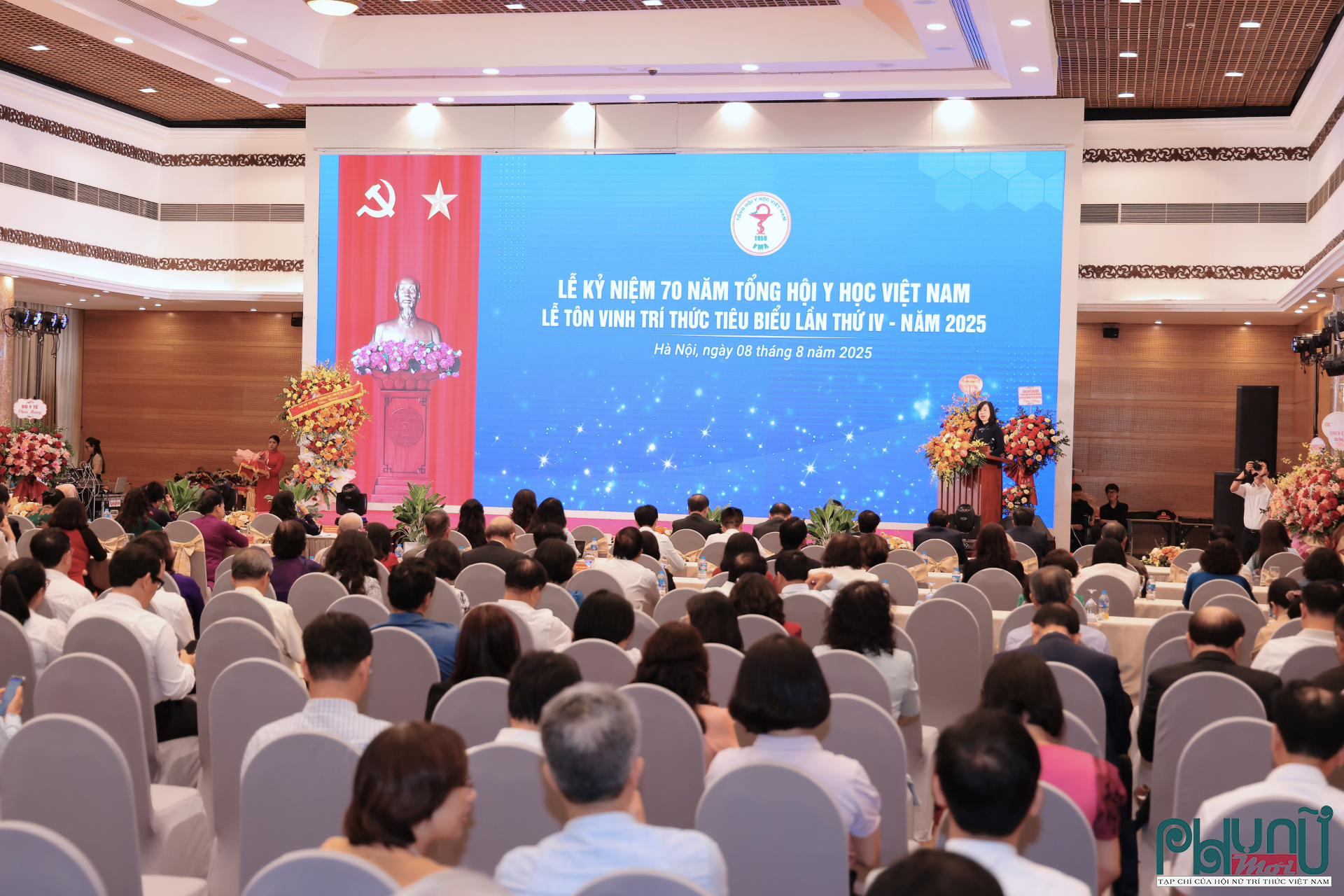 Toàn cảnh Lễ kỷ niệm 70 năm thành lập Tổng hội Y học Việt Nam và tôn vinh 80 trí thức tiêu biểu của Tổng hội lần thứ Tư năm 2025