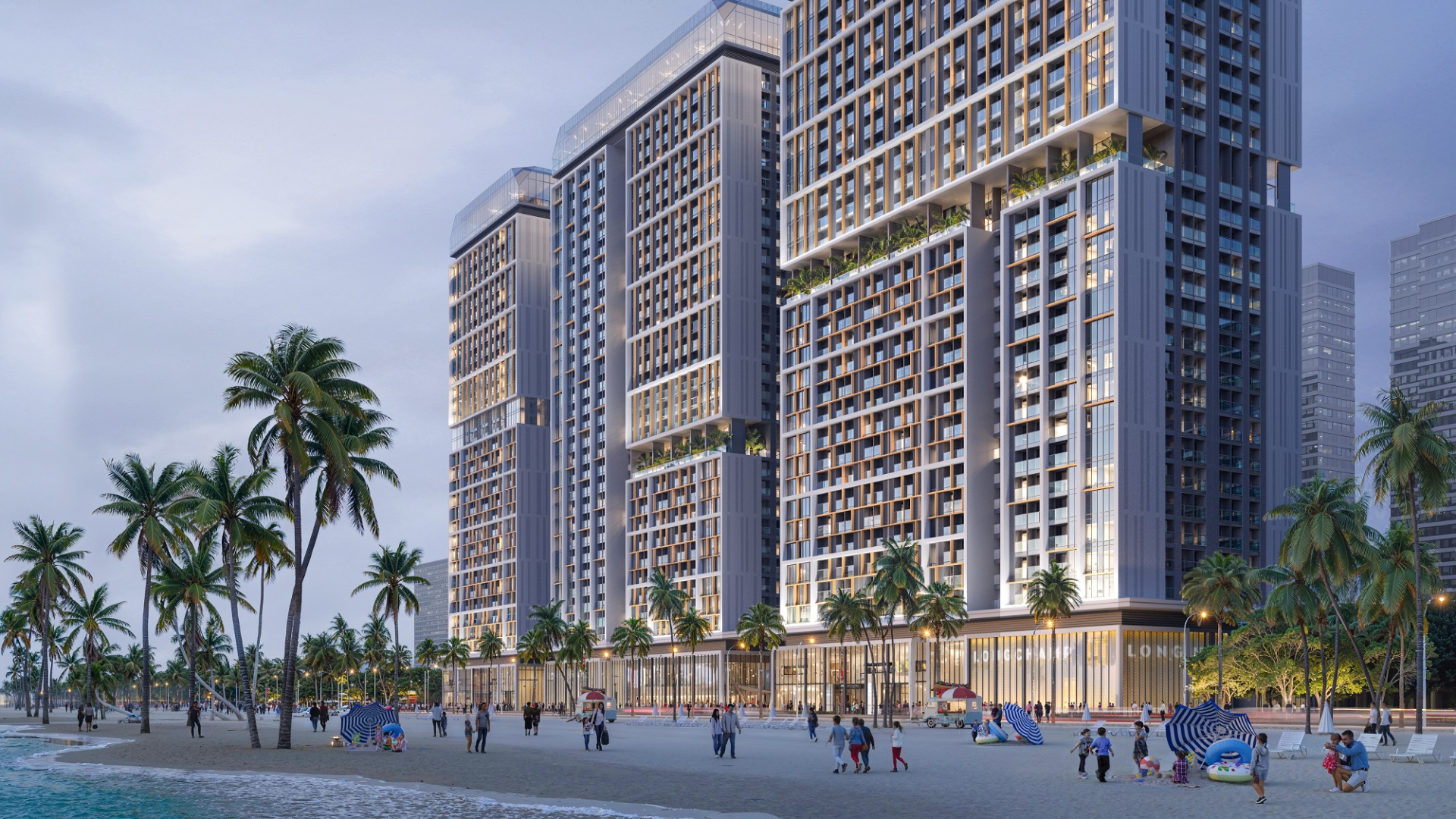 Sun Centro Town hưởng lợi từ sức nóng kinh tế đêm tại Bãi Cháy, Quảng Ninh. Ảnh: Sun Property