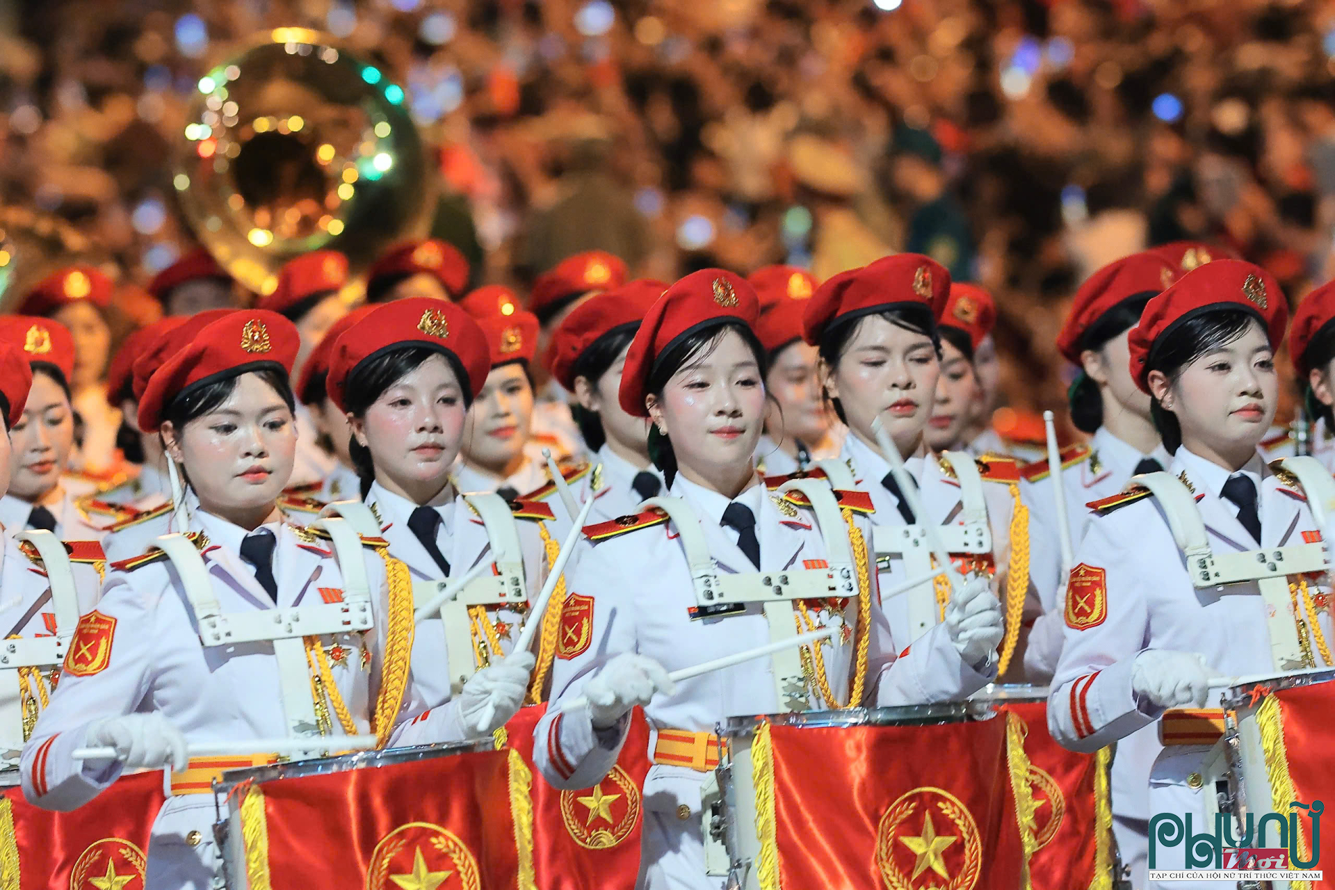 Tổng hợp luyện diễu binh, diễu hành tại Quảng trường Ba Đình chuẩn bị cho ngày lễ trọng đại