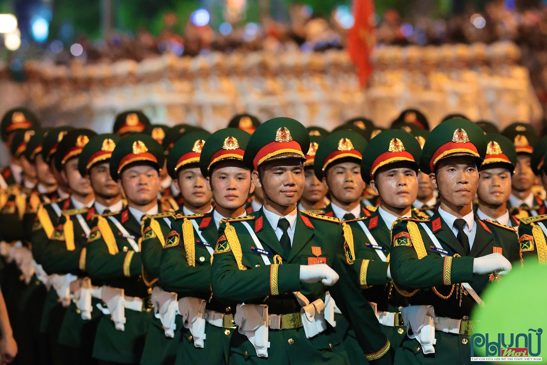 Tổng hợp luyện diễu binh, diễu hành tại Quảng trường Ba Đình chuẩn bị cho ngày lễ trọng đại