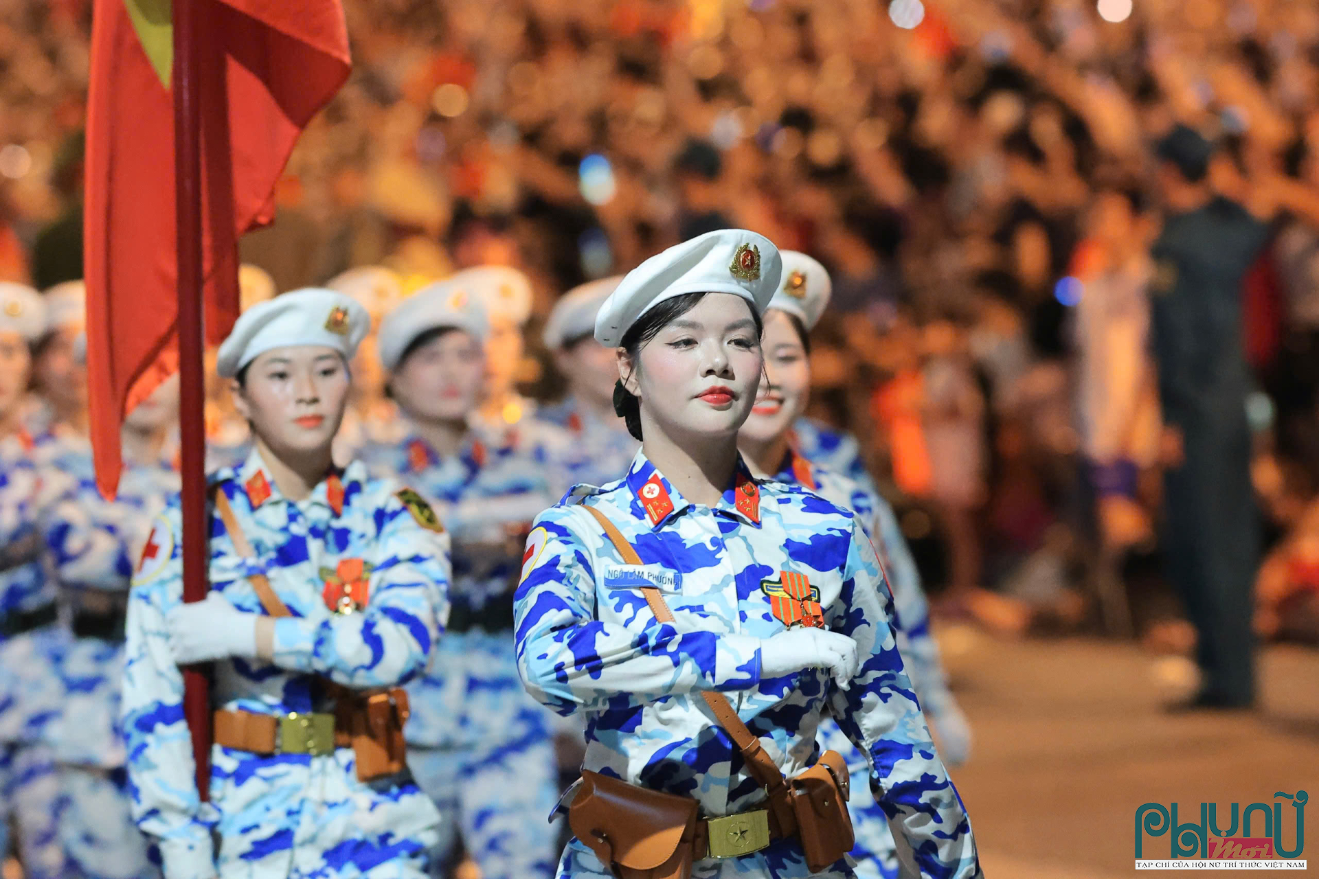 Tổng hợp luyện diễu binh, diễu hành tại Quảng trường Ba Đình chuẩn bị cho ngày lễ trọng đại