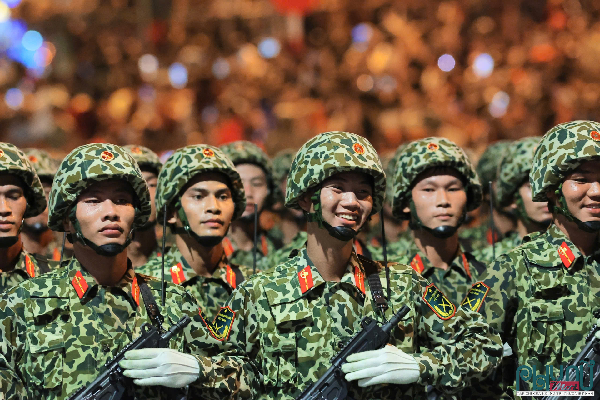 Tổng hợp luyện diễu binh, diễu hành tại Quảng trường Ba Đình chuẩn bị cho ngày lễ trọng đại
