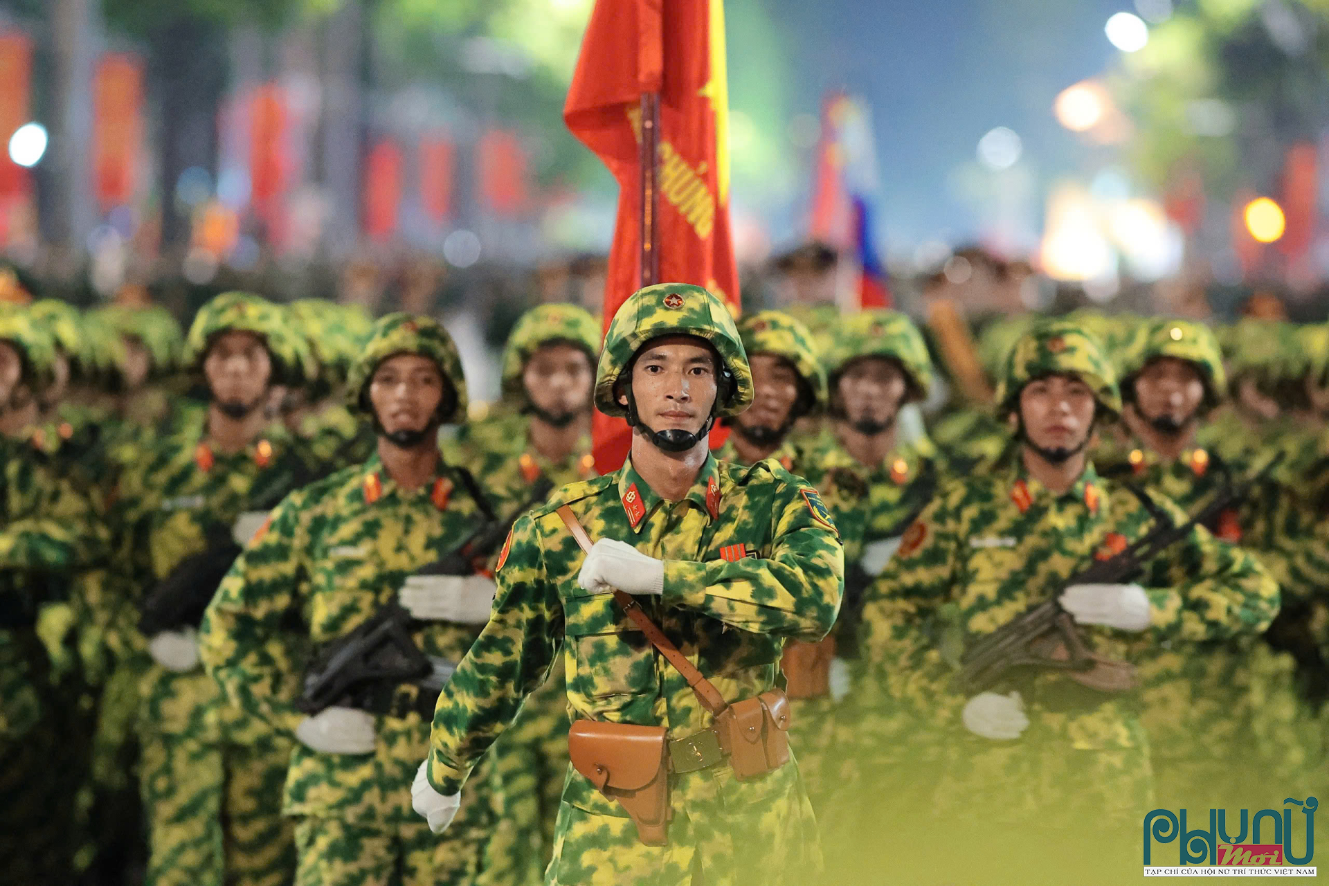 Những bước đi đúng, đều, đẹp, hùng dũng của Bộ đội Phòng hóa