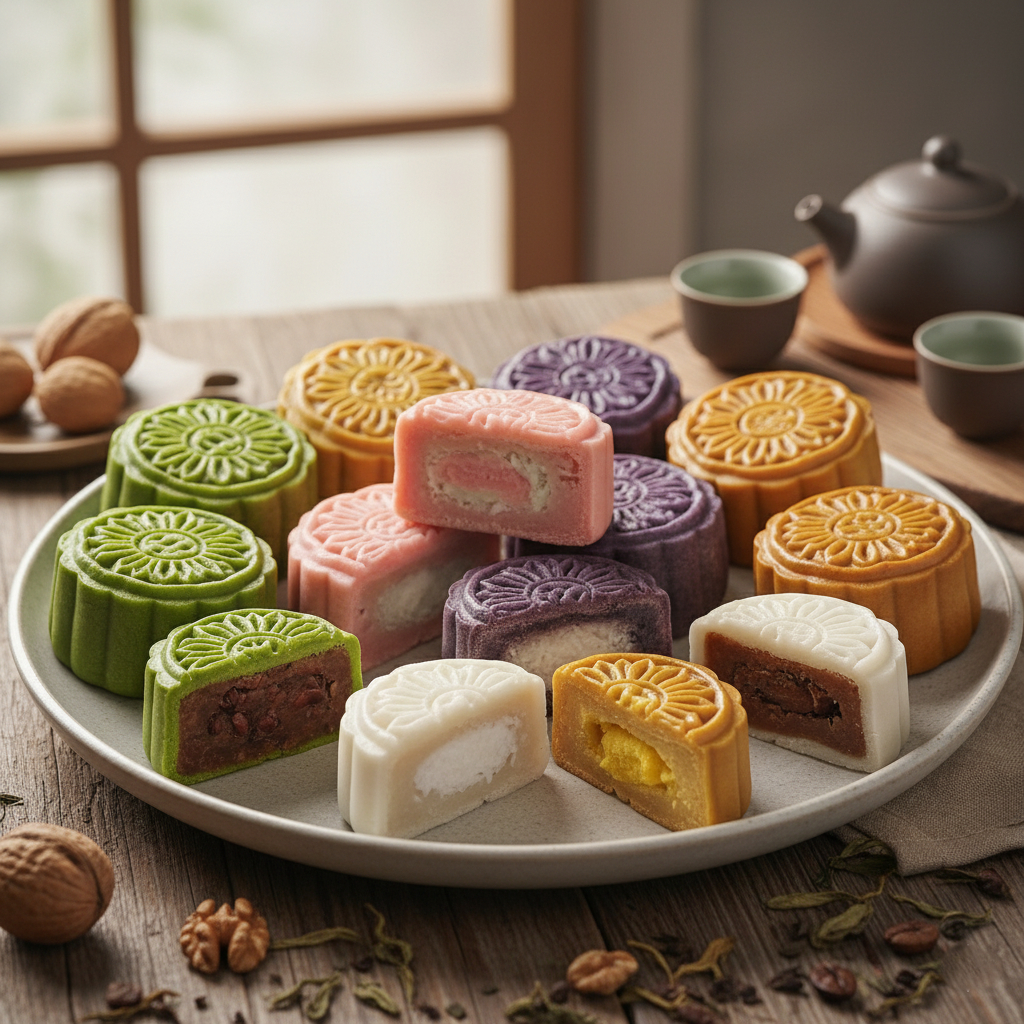 Bánh dẻo nhiều vị