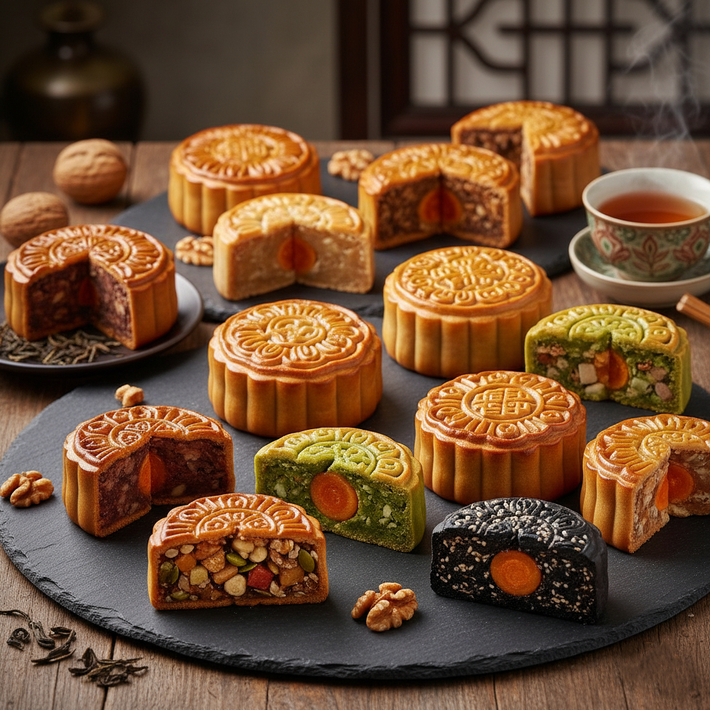 Bánh nướng nhiều vị