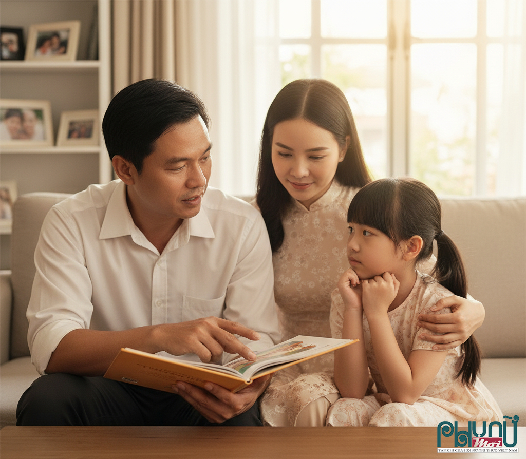 Cha mẹ dạy con về trung thực, nền tảng của tính cách bền vững