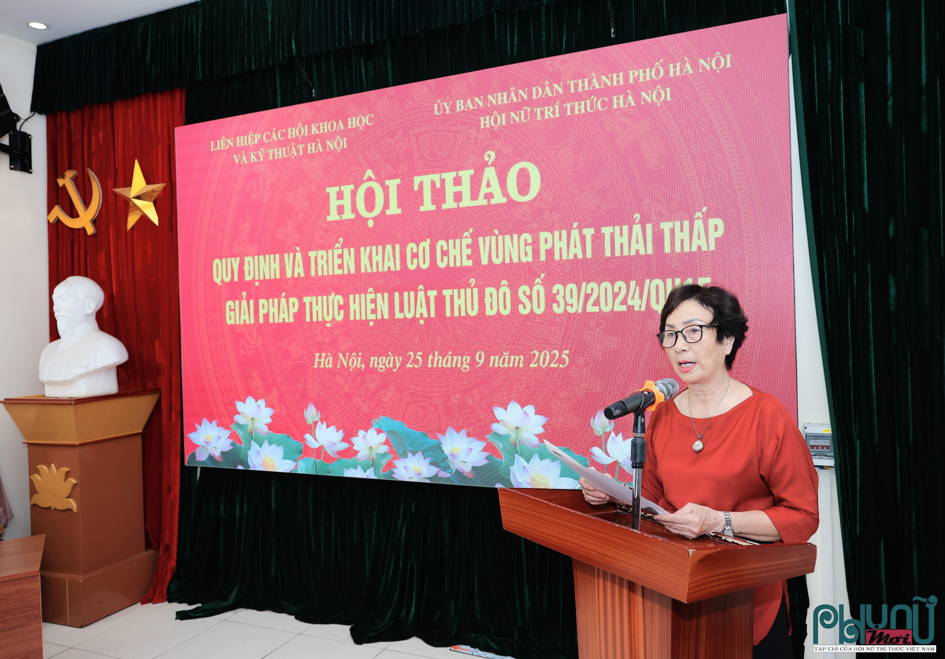 PGS.TS Bùi Thị An, Chủ tịch Hội Nữ trí thức Hà Nội