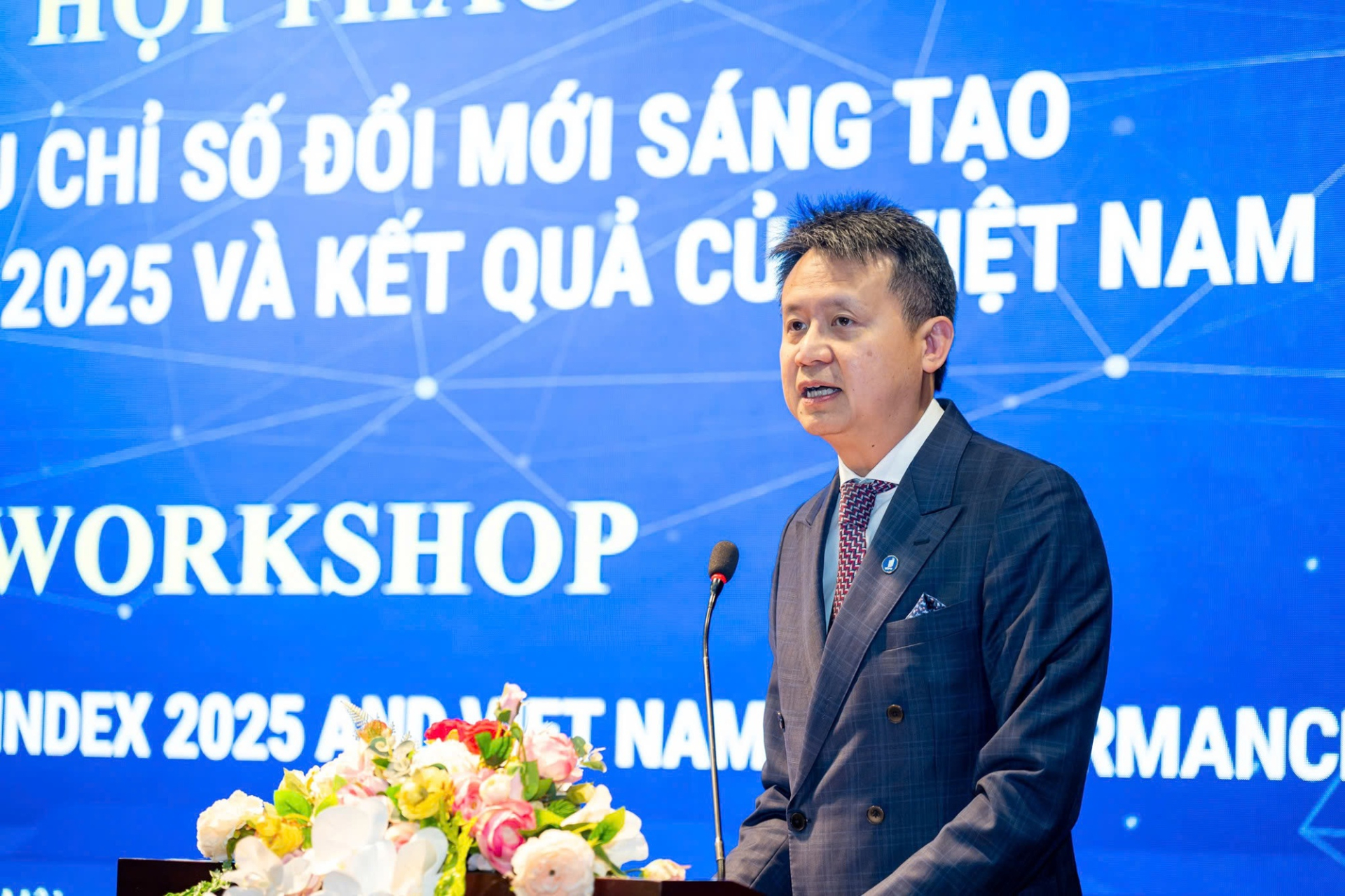 Tổng Giám đốc WIPO Daren Tang phát biểu tại Hội thảo. Ảnh: VGP