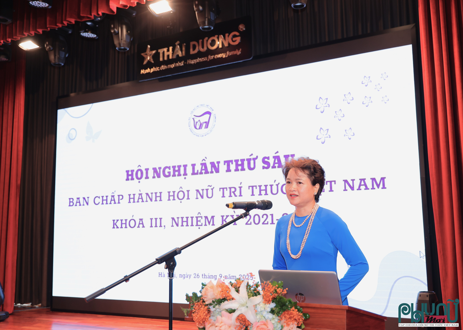 ThS. Nguyễn Thị Hương Liên phát biểu chào mừng Hội nghị