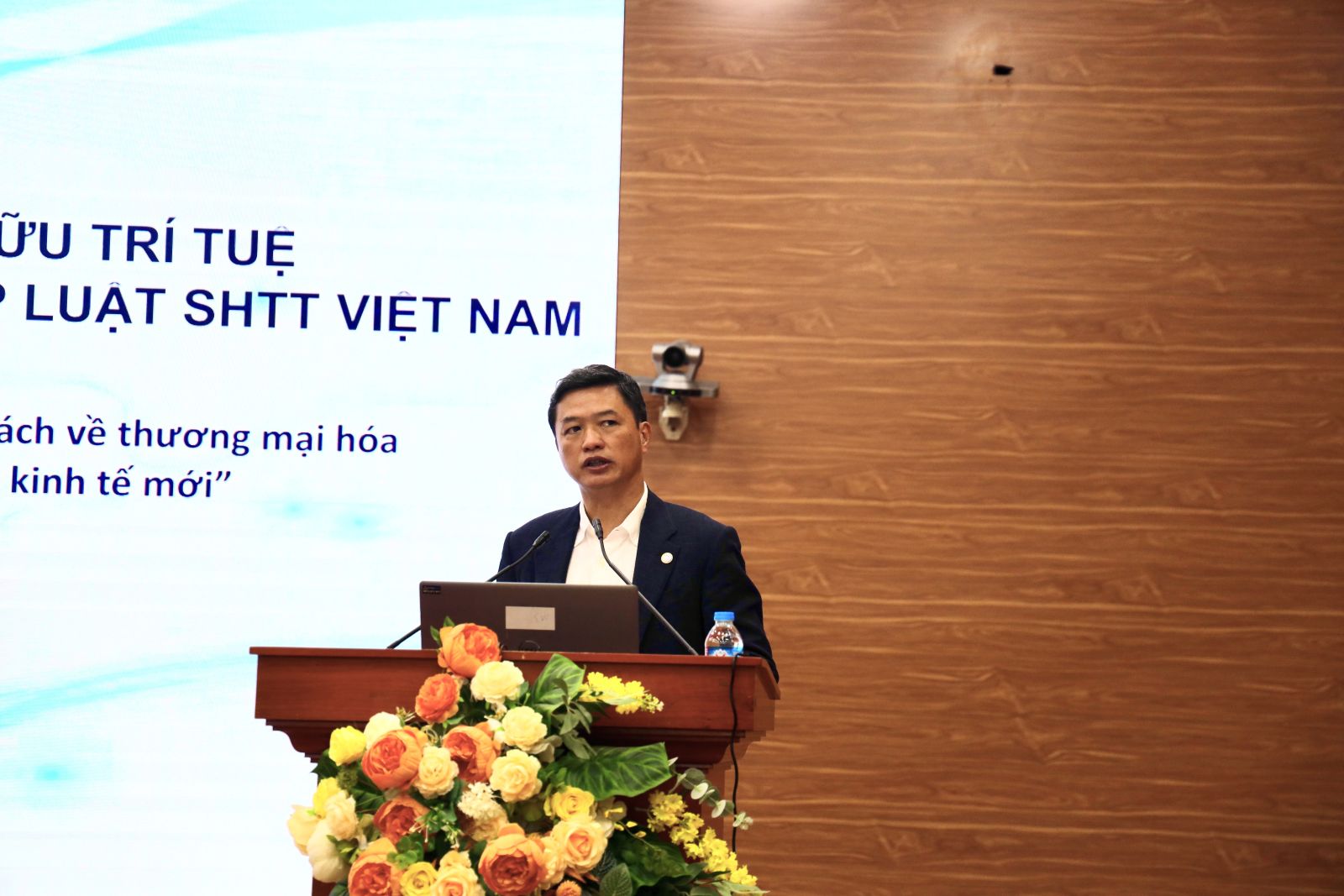 Ông Lưu Hoàng Long, Cục trưởng Cục Sở hữu trí tuệ. Ảnh: KTTU