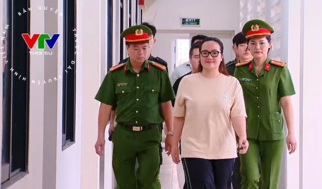 Cơ quan Cảnh sát điều tra Bộ Công an đã khởi tố vụ án, khởi tố và bắt tạm giam Hoàng Thị Hường. Ảnh: Thời sự VTV