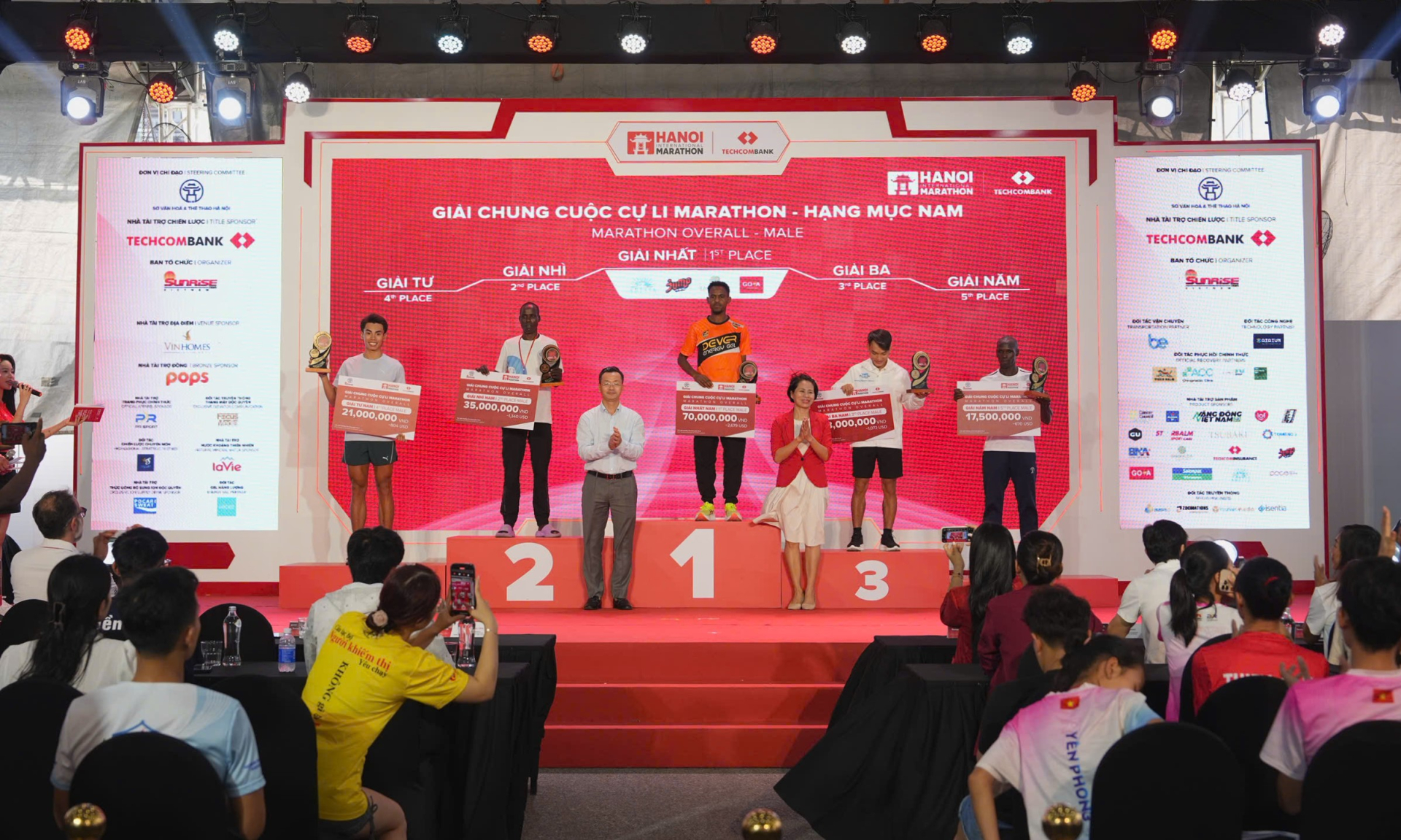 Trao giải Marathon Nam