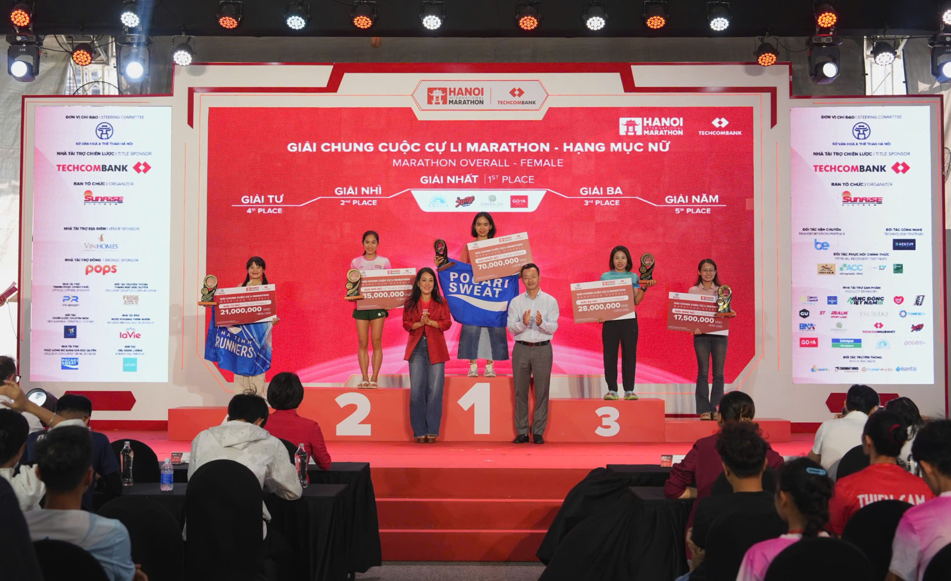 Trao giải Marathon Nữ