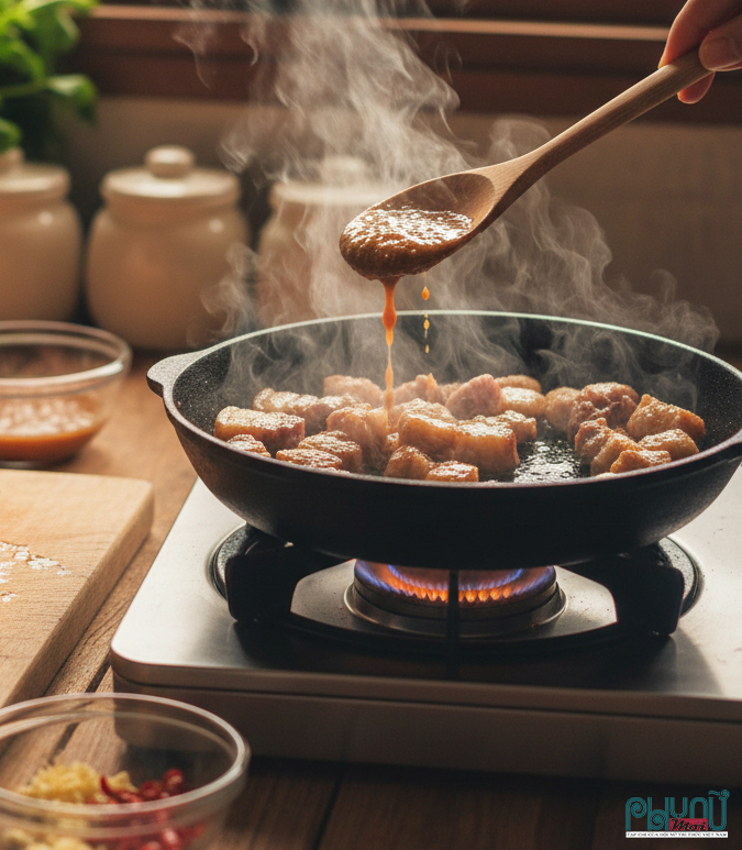 Mắm tép linh hồn của món ăn