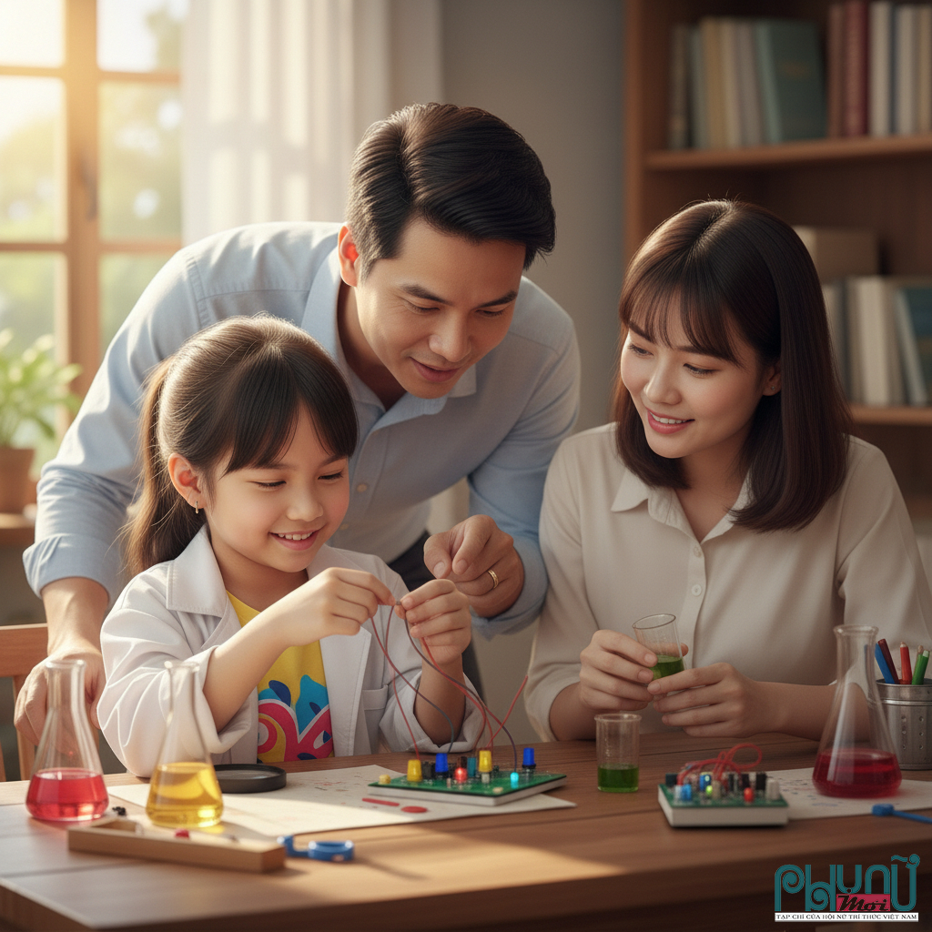 Dạy con cách quan sát, thử nghiệm, sai và làm lại