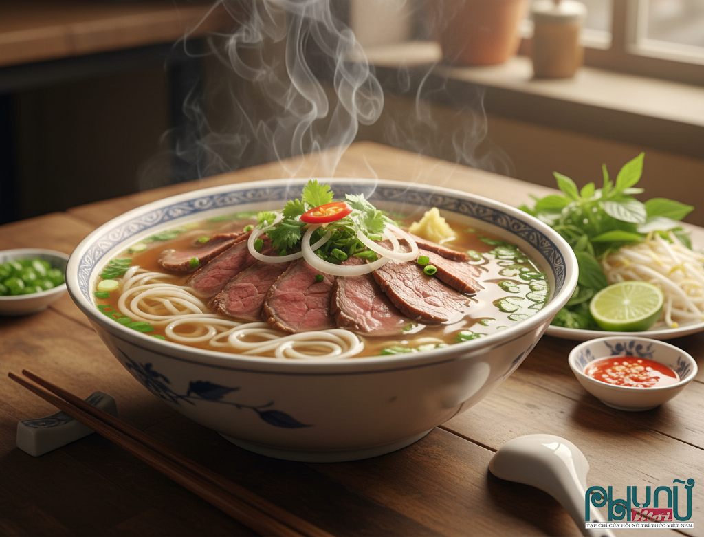Phở bò, bữa sáng quen thuộc