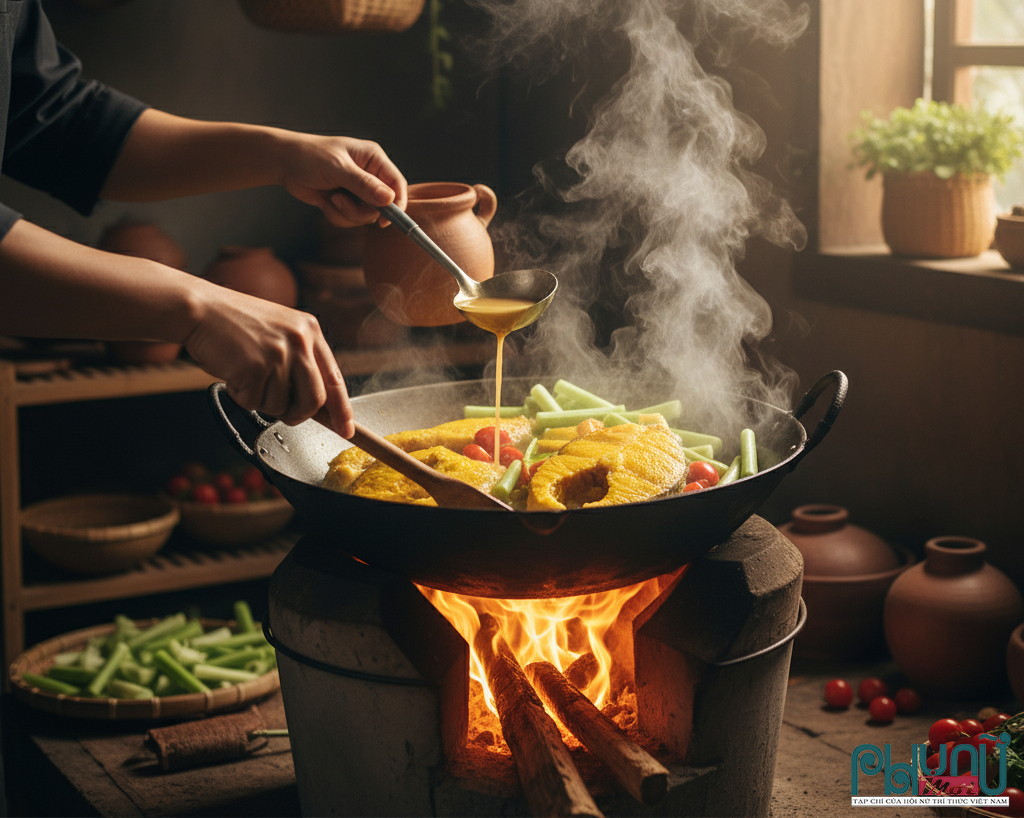 Xào sơ và nấu bung