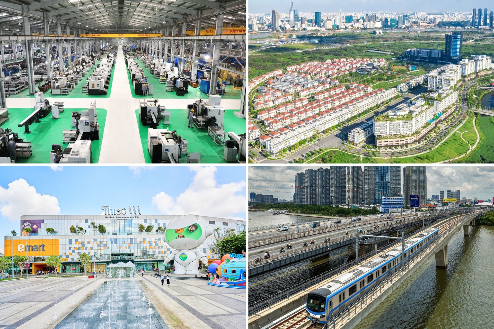 Bốn trọng tâm chiến lược của THACO trong hành trình cùng TP.HCM hiện thực hóa tầm nhìn phát triển đô thị. Ảnh: THACO