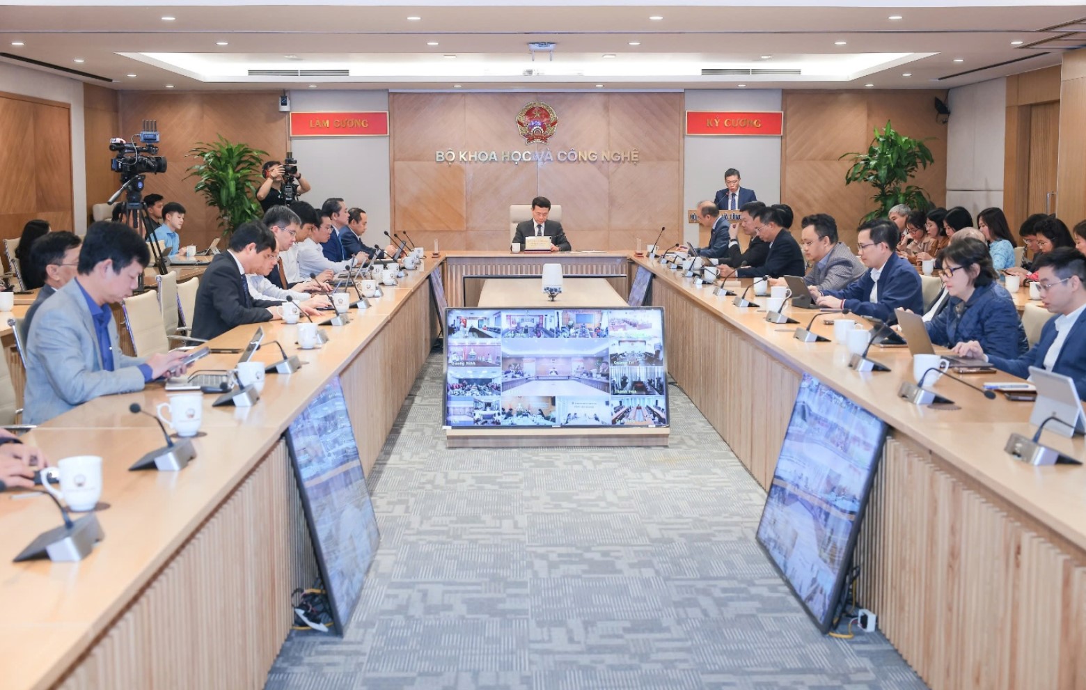 Quang cảnh buổi lễ. Ảnh: Bộ KH&CN