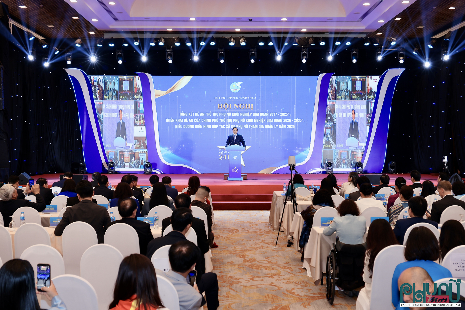 Quang cảnh Hội nghị tổng kết Đề án “Hỗ trợ phụ nữ khởi nghiệp giai đoạn 2017–2025” và triển khai Đề án mới cho giai đoạn 2026–2035