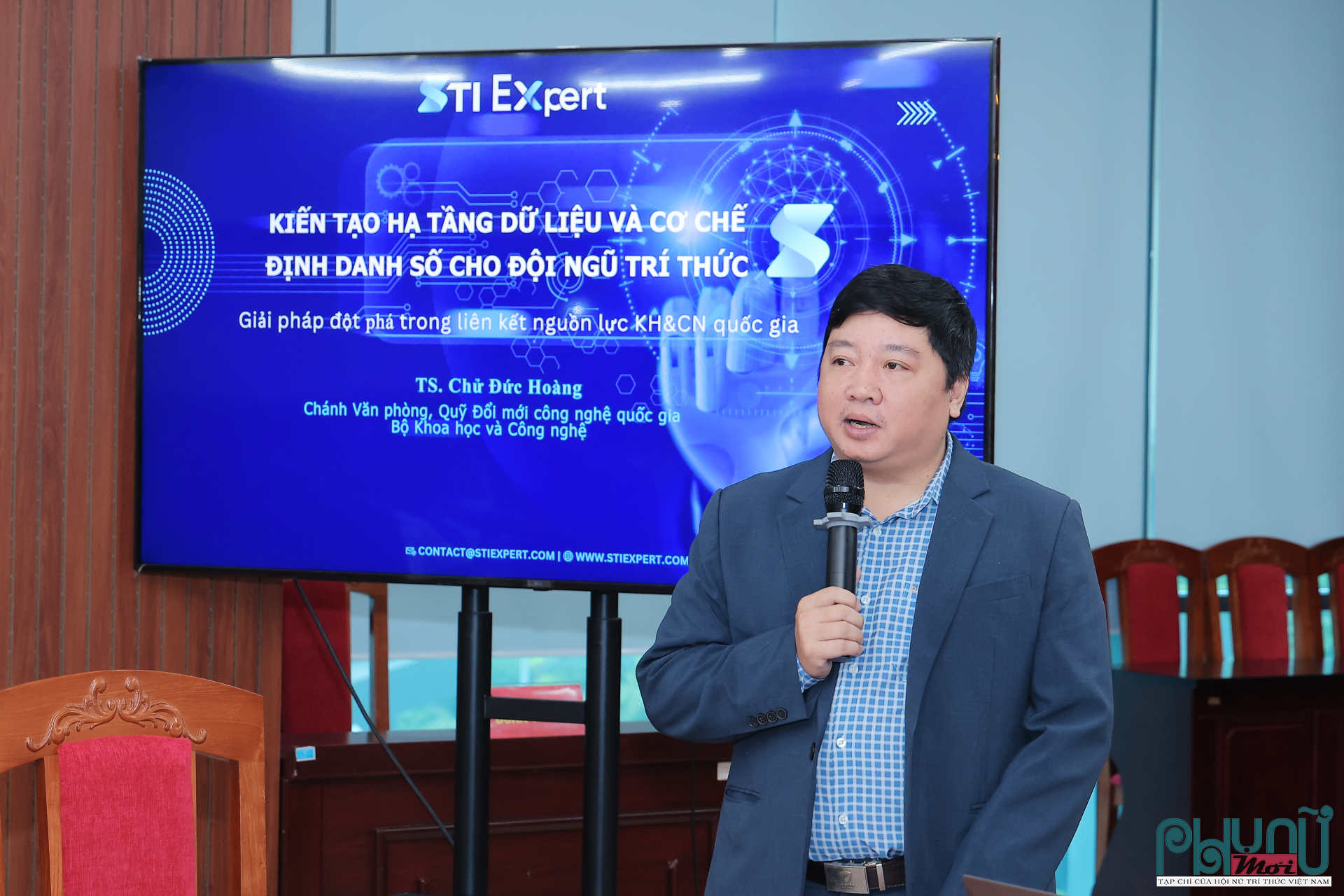 TS Chử Đức Hoàng, Chánh Văn phòng Quỹ Đổi mới công nghệ quốc gia (Bộ KH&CN)