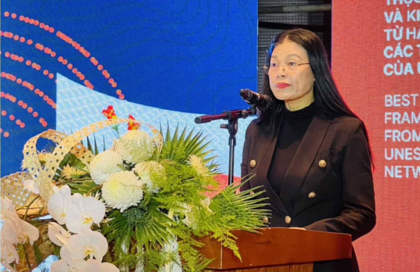 Bà Bạch Liên Hương, Giám đốc Sở Văn hoá và Thể thao Hà Nội