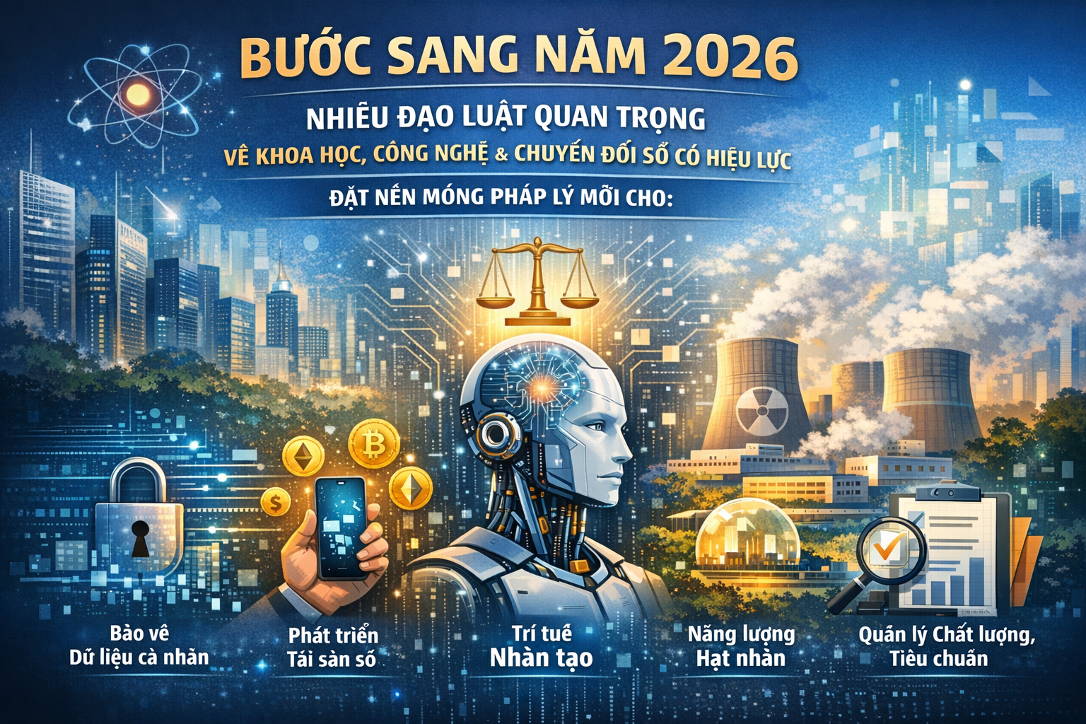 Loạt chính sách khoa học – công nghệ mới có hiệu lực từ năm 2026