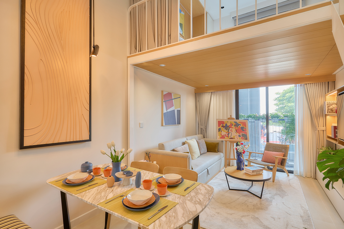 Căn hộ Park Residence thiết kế tối ưu công năng, khai thác linh hoạt. (Ảnh: Ánh Dương)