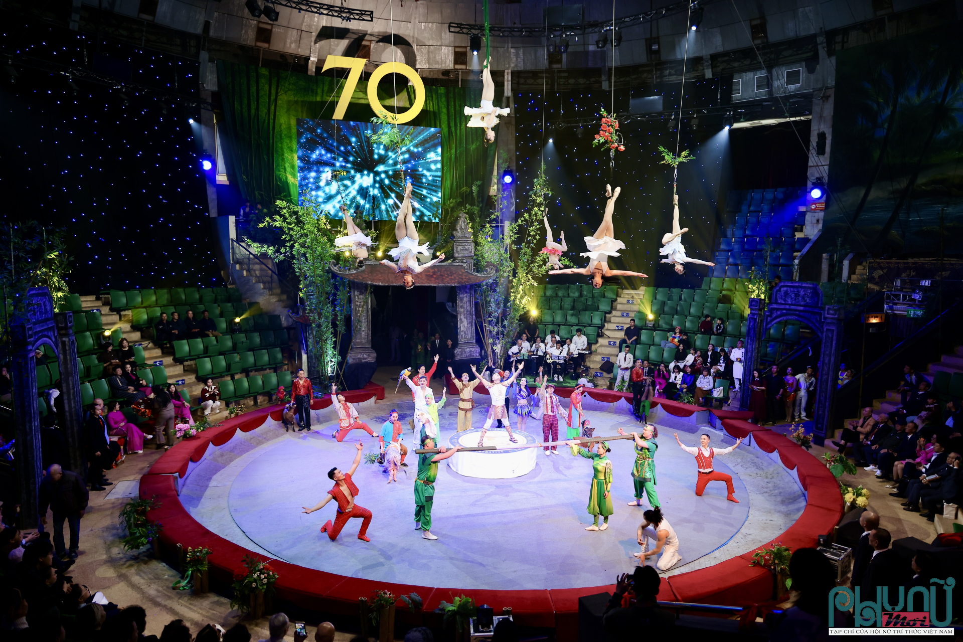 Liên đoàn Xiếc Việt Nam kỷ niệm 70 năm thành lập, đón nhận Huân chương Lao động hạng Nhất