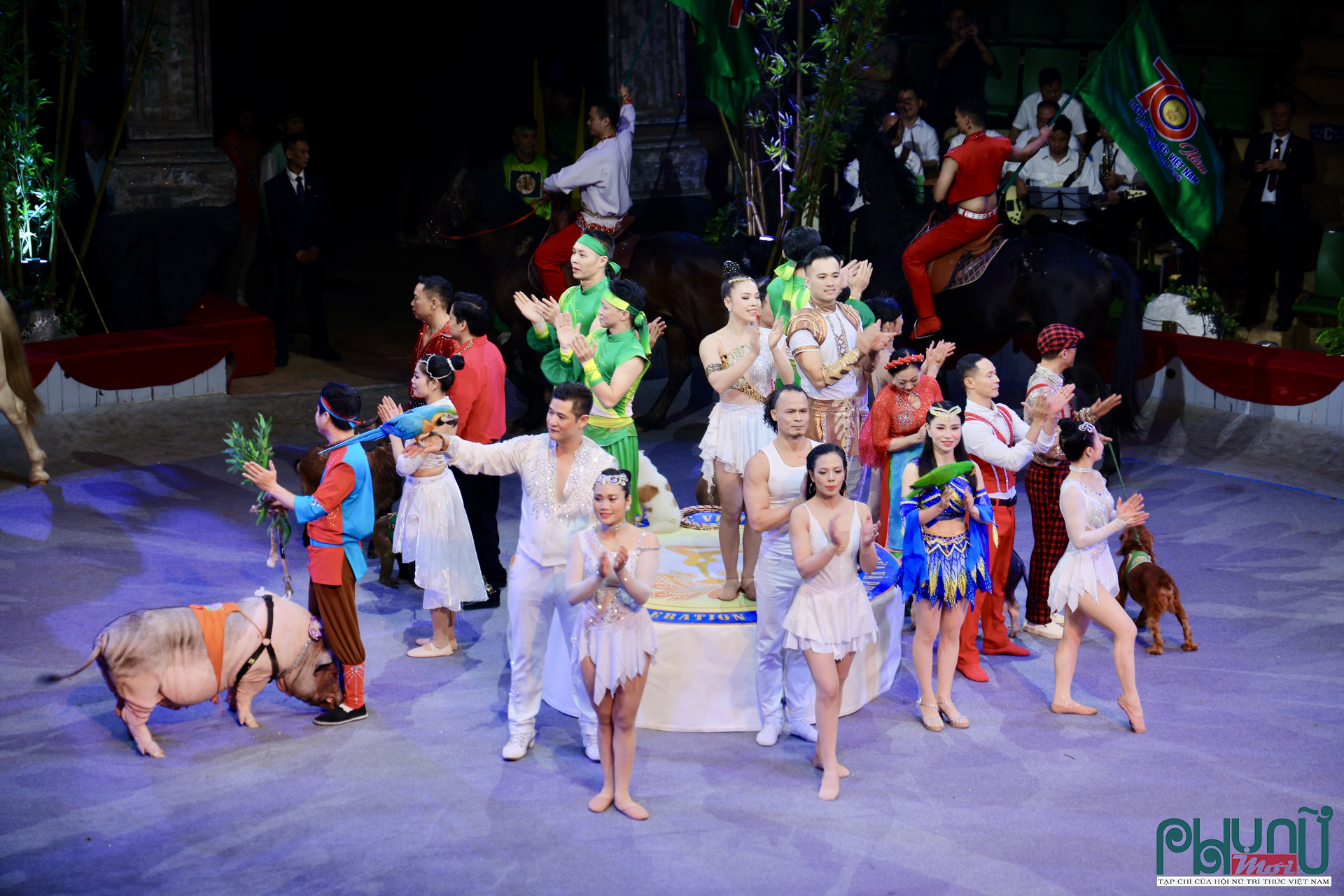 Liên đoàn Xiếc Việt Nam kỷ niệm 70 năm thành lập, đón nhận Huân chương Lao động hạng Nhất