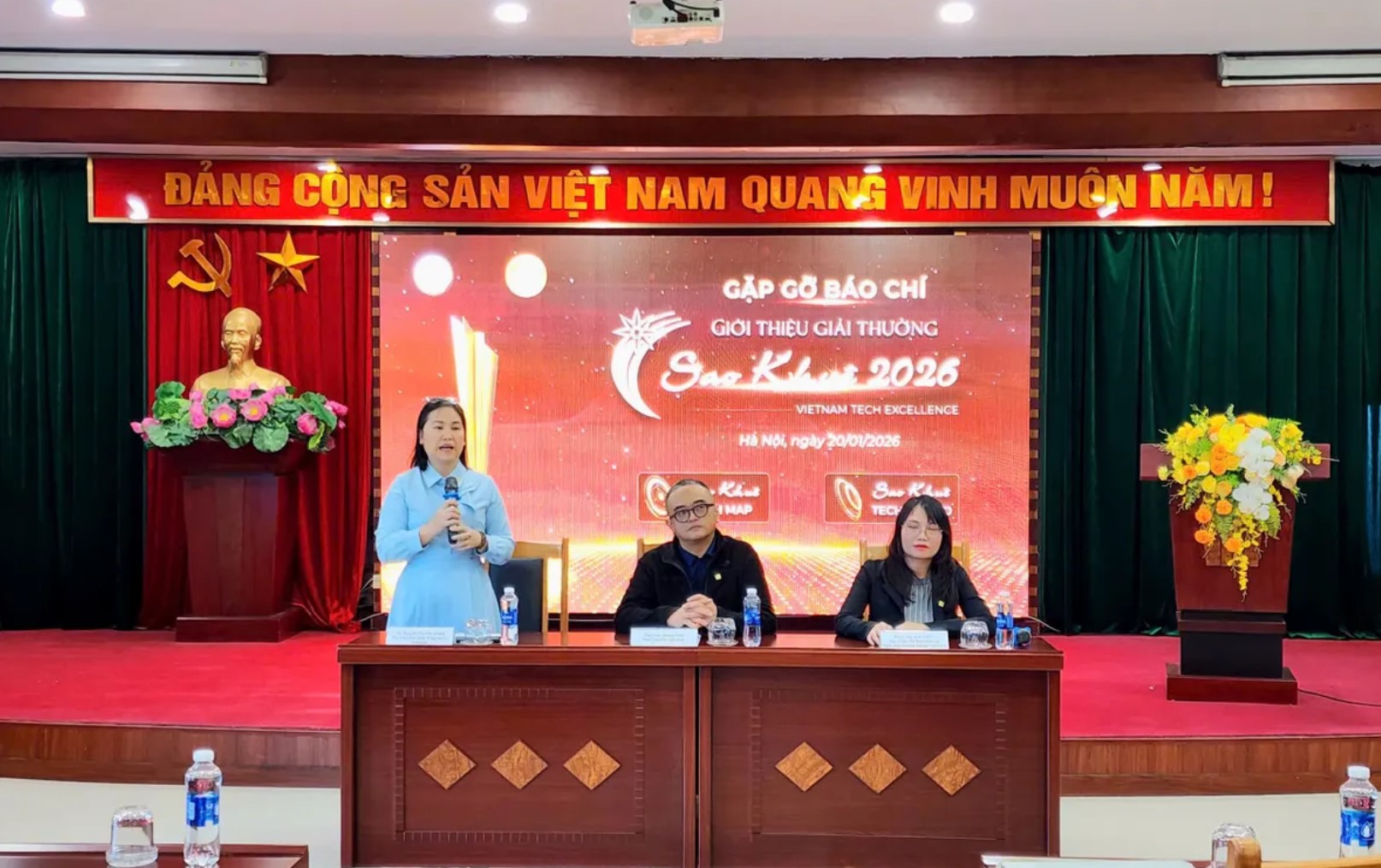 Hiệp hội Phần mềm và Dịch vụ Công nghệ thông tin Việt Nam (VINASA) chính thức phát động Giải thưởng Sao Khuê 2026. Ảnh: VL