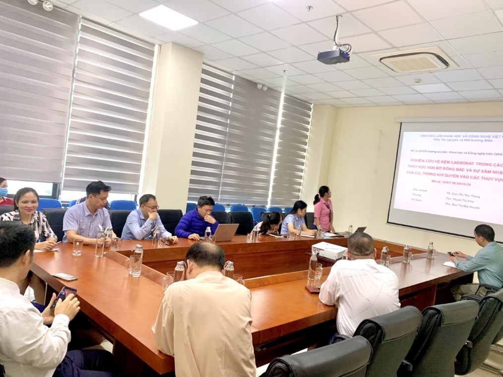 TS. Cao Thị Thu Trang tổ chức triển khai nghiên cứu đề tài