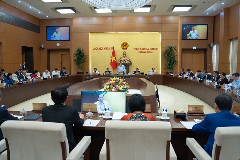 Quang cảnh phiên họp. Ảnh: Quốc hội
