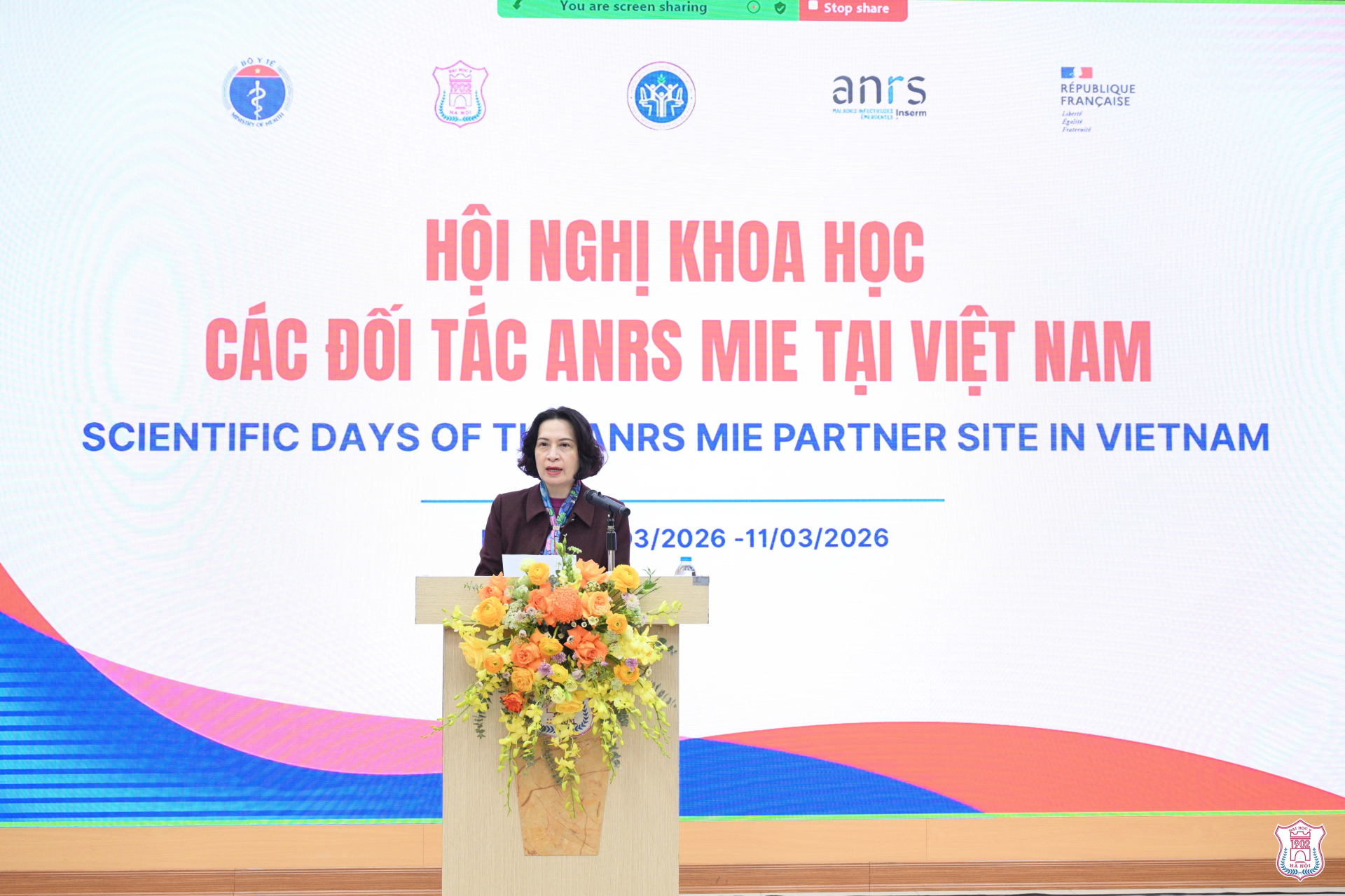 PGS.TS Nguyễn Thị Liên Hương – Thứ trưởng Bộ Y tế. Ảnh: DH Y HN
